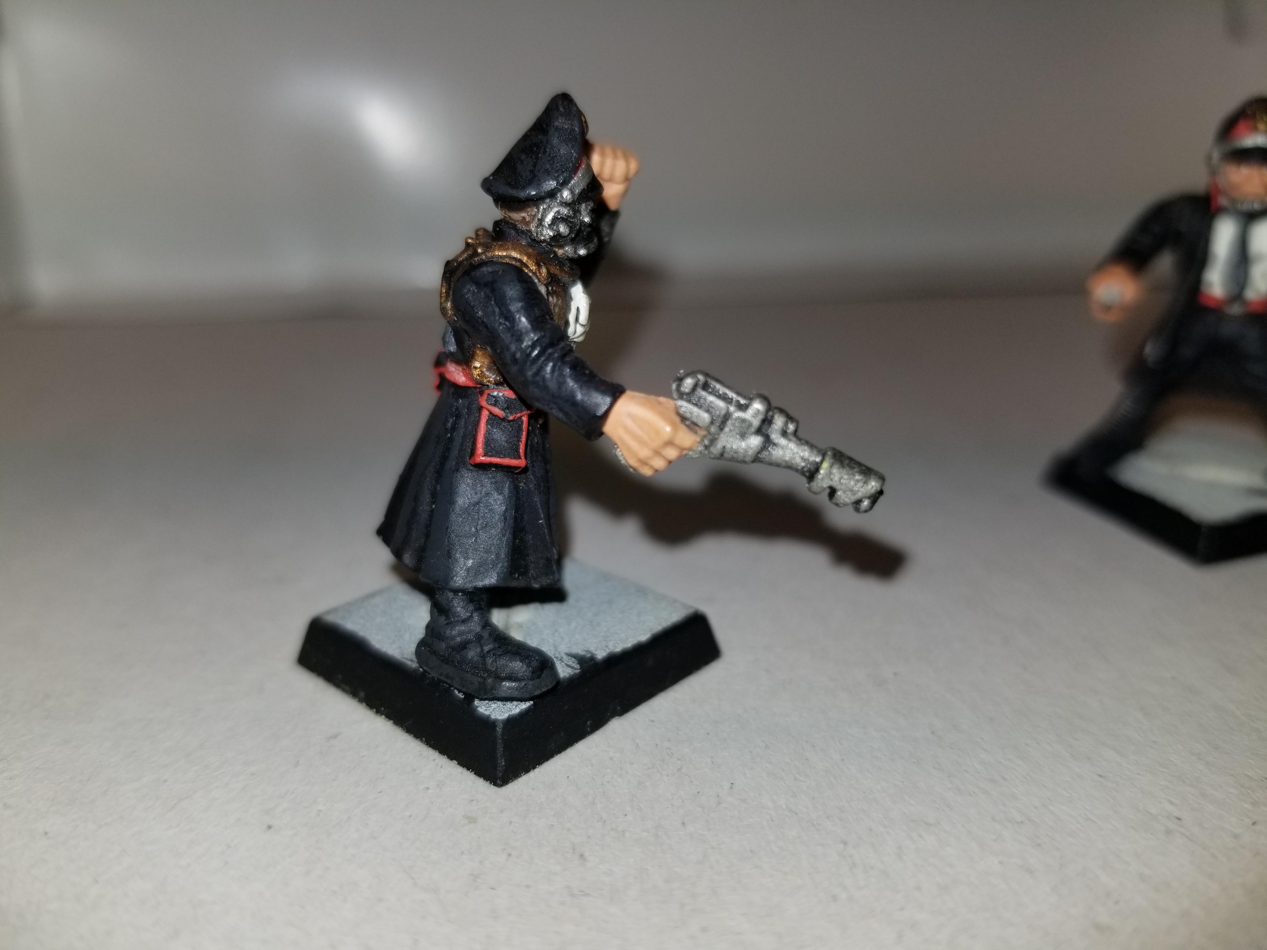 WH40k, metal, IG, Old Commissar, side close-up