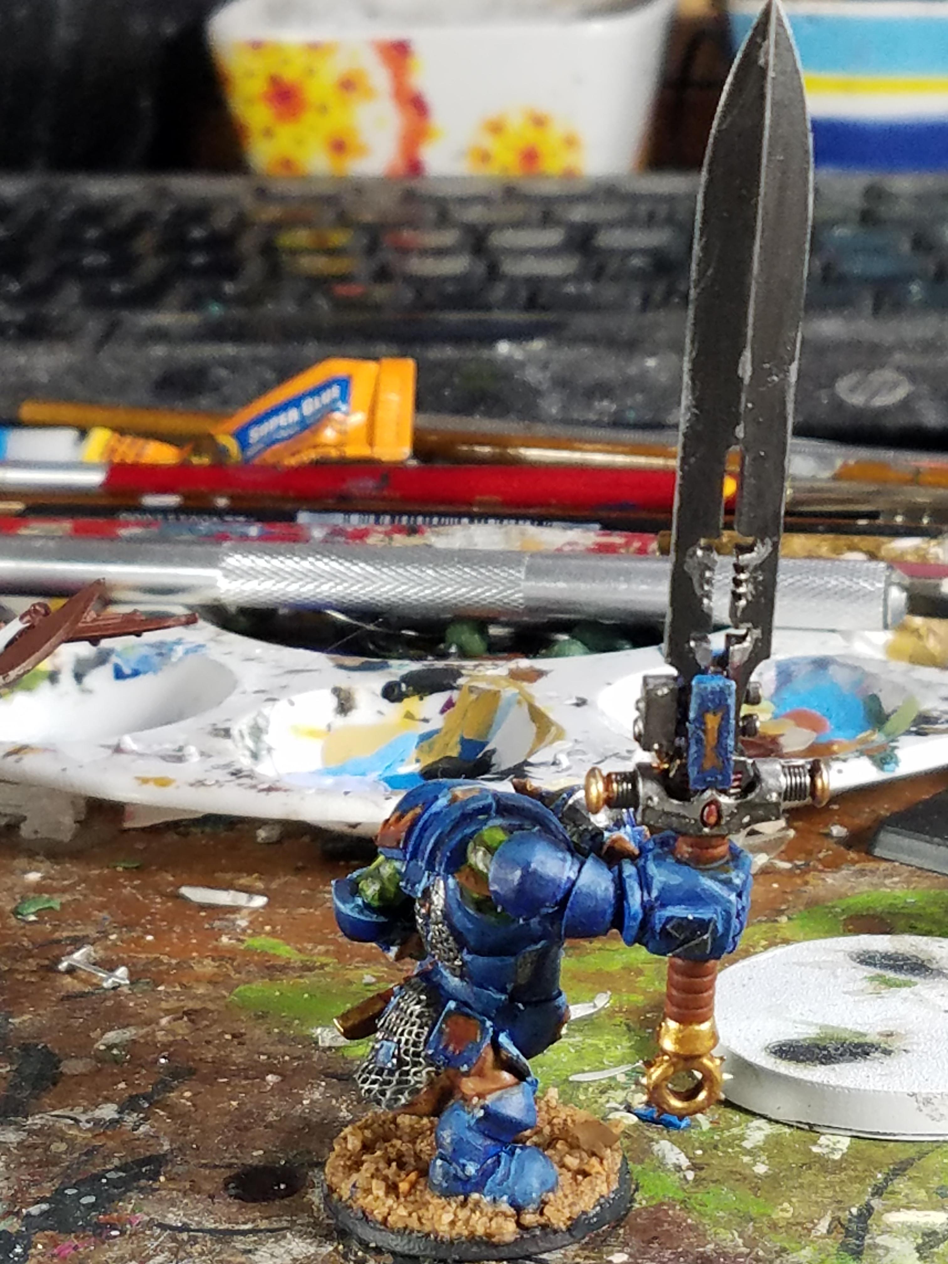 Citadel Miniatures, Games Workshop, Kitbash, Nob, Orks, Warhammer 40,000, Warhammer Fantasy