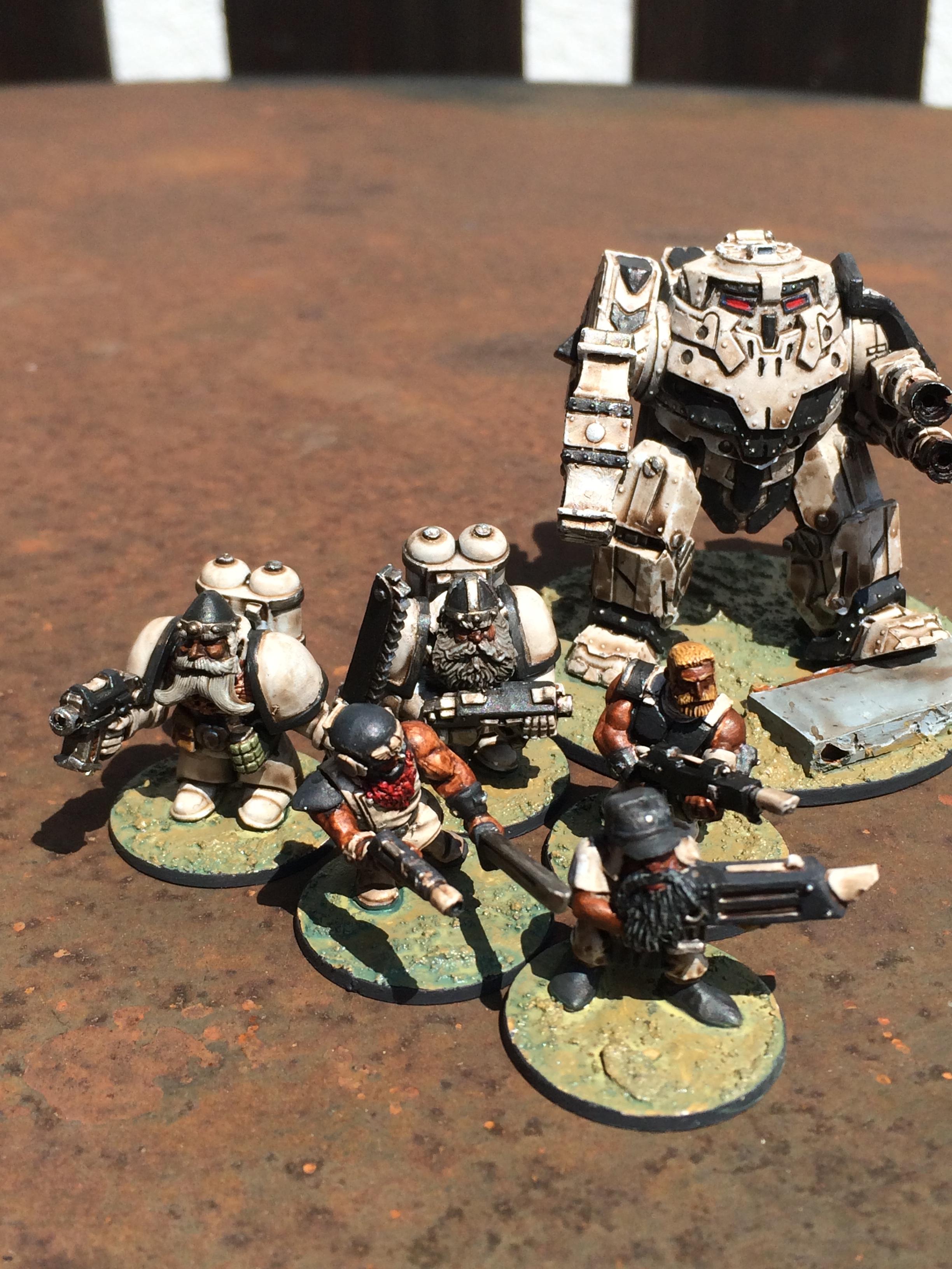 Bike, Codex, Conversion, Dwarves, Exo, Exosuits, Imperial, Old, Oldhammer, Rogue, School, Scratch, Scratch Build, Squad, Squats, Suit, Trader, Votann, White