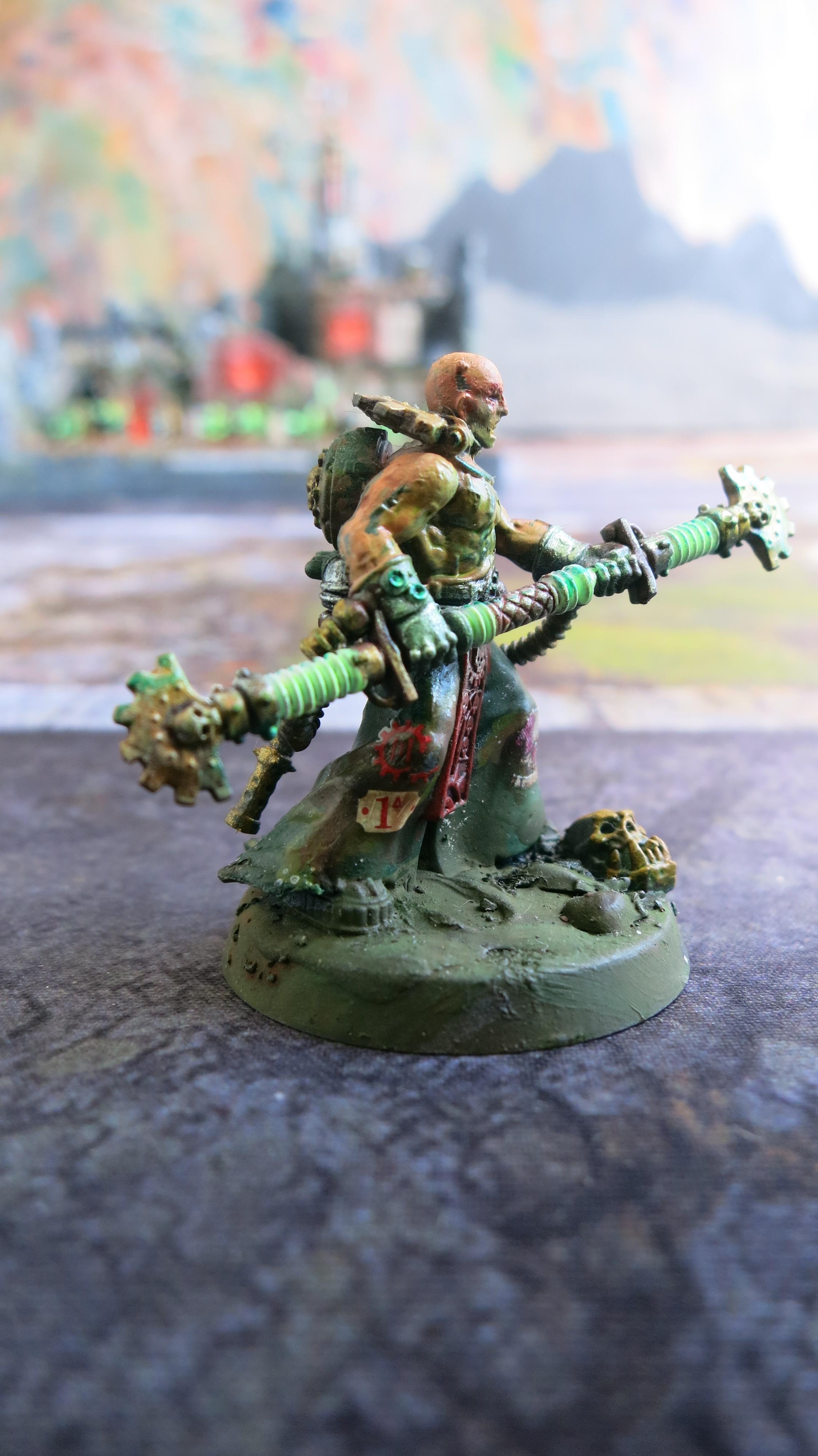 Adeptus Mechanicus, Admech, Electroleech Stave, Fulgurite Electro-priest, Kill Team