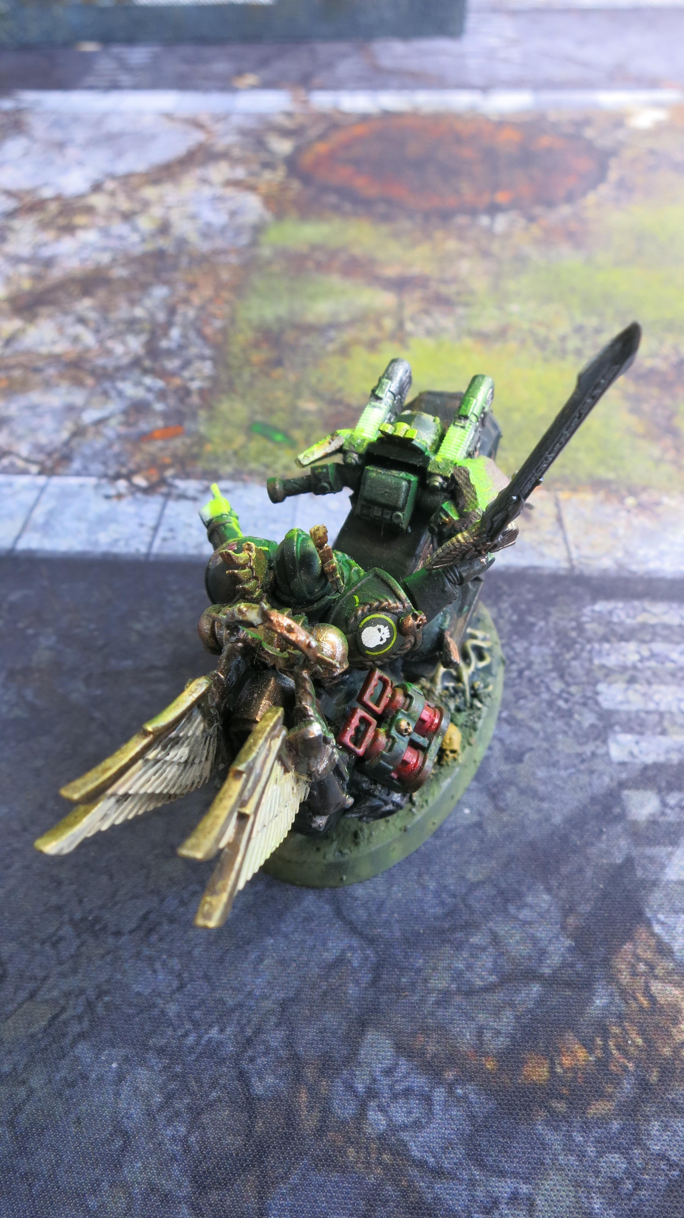 Bike, Huntmaster, Plasma Talon, Ravenwing Black Knights