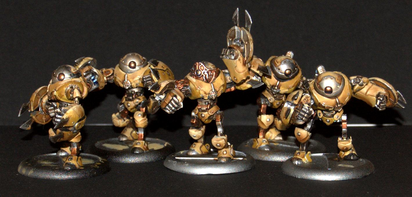 Convergence Of Cyriss, Infantry, Privateer Press, Unit, Warmachine