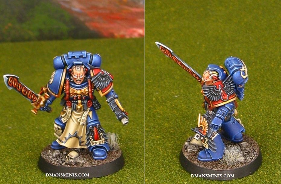 Blood Angels Space Marines Librarian