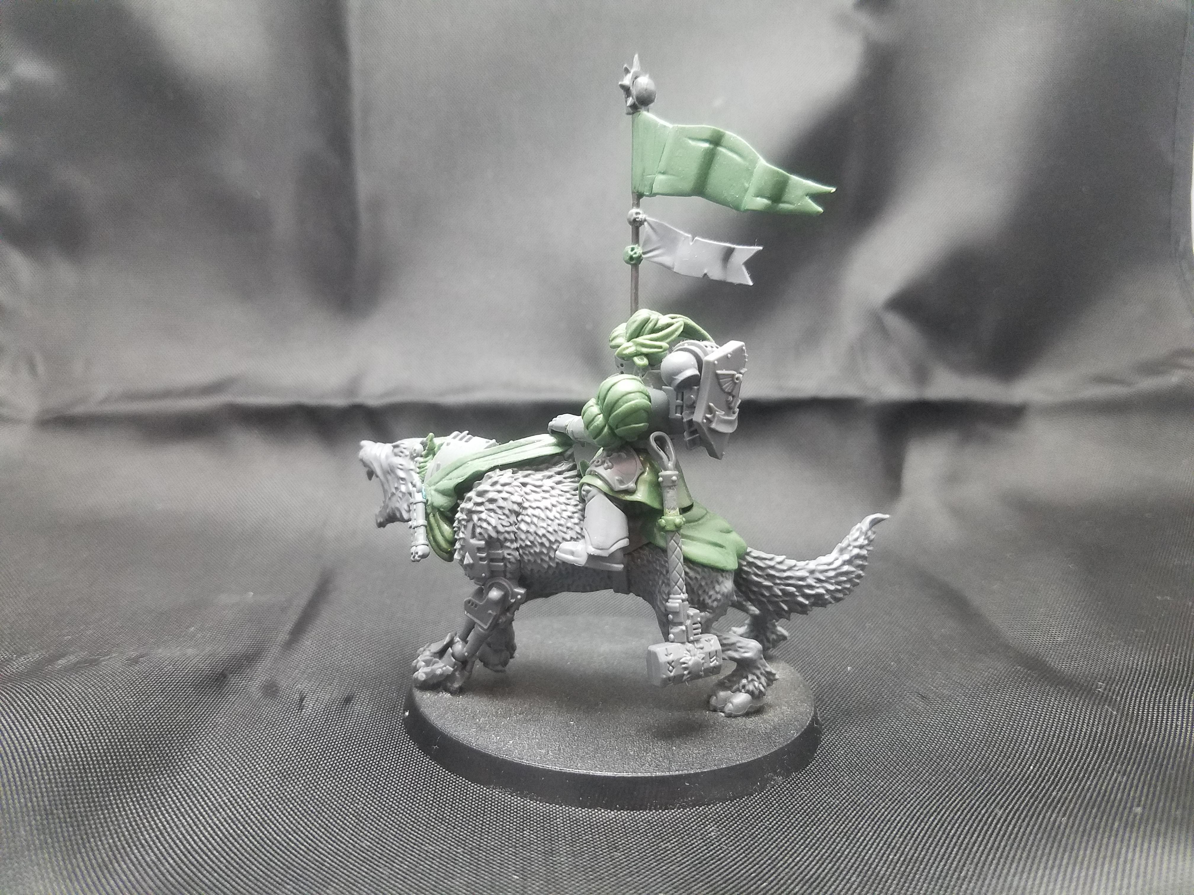 Space Marines, Space Wolves, Sw, Thunder Wolf Cavalry, Twc, Wolf Lord, Wulfen