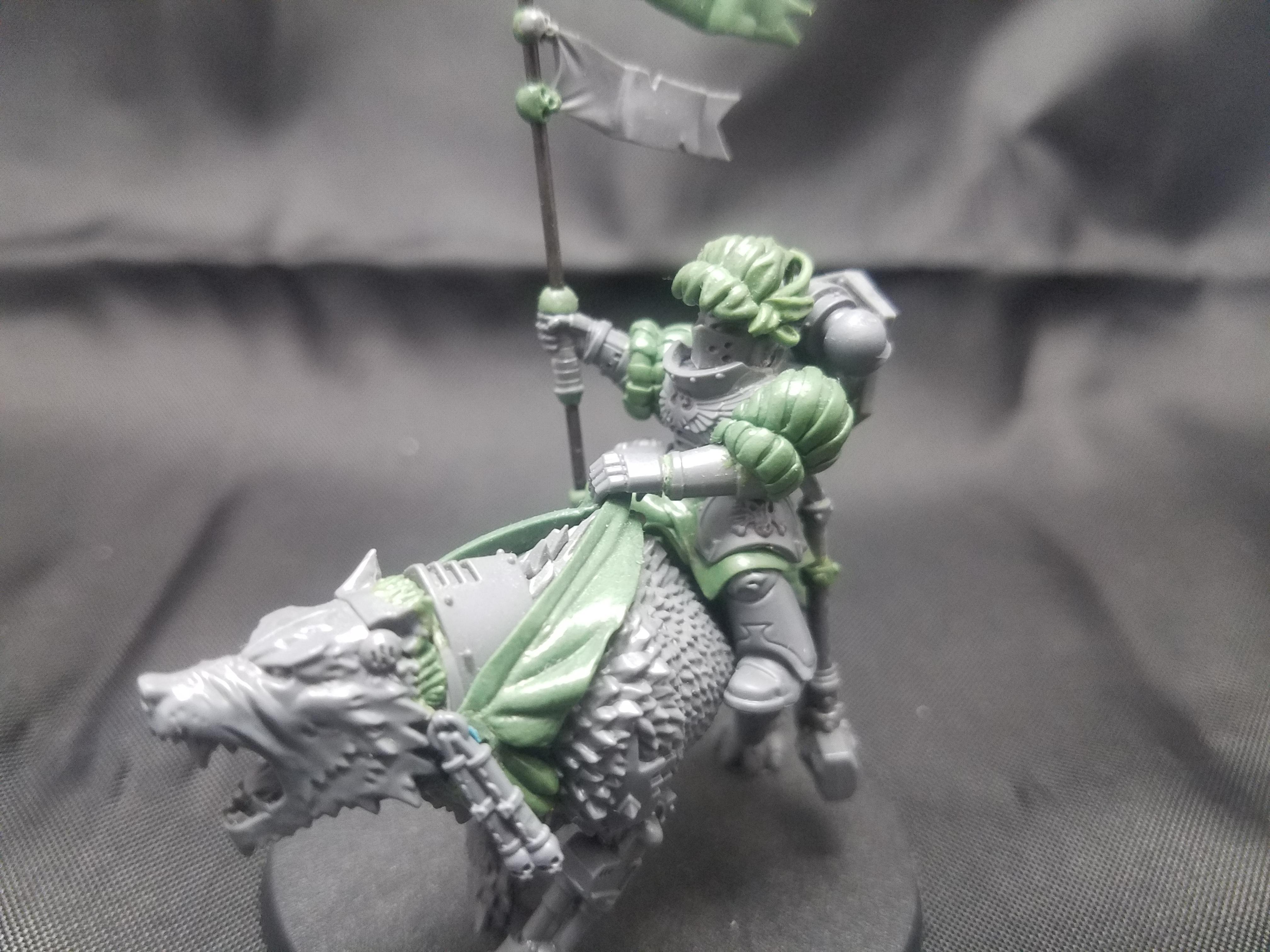 Space Marines, Space Wolves, Sw, Thunder Wolf Cavalry, Twc, Wolf Lord, Wulfen