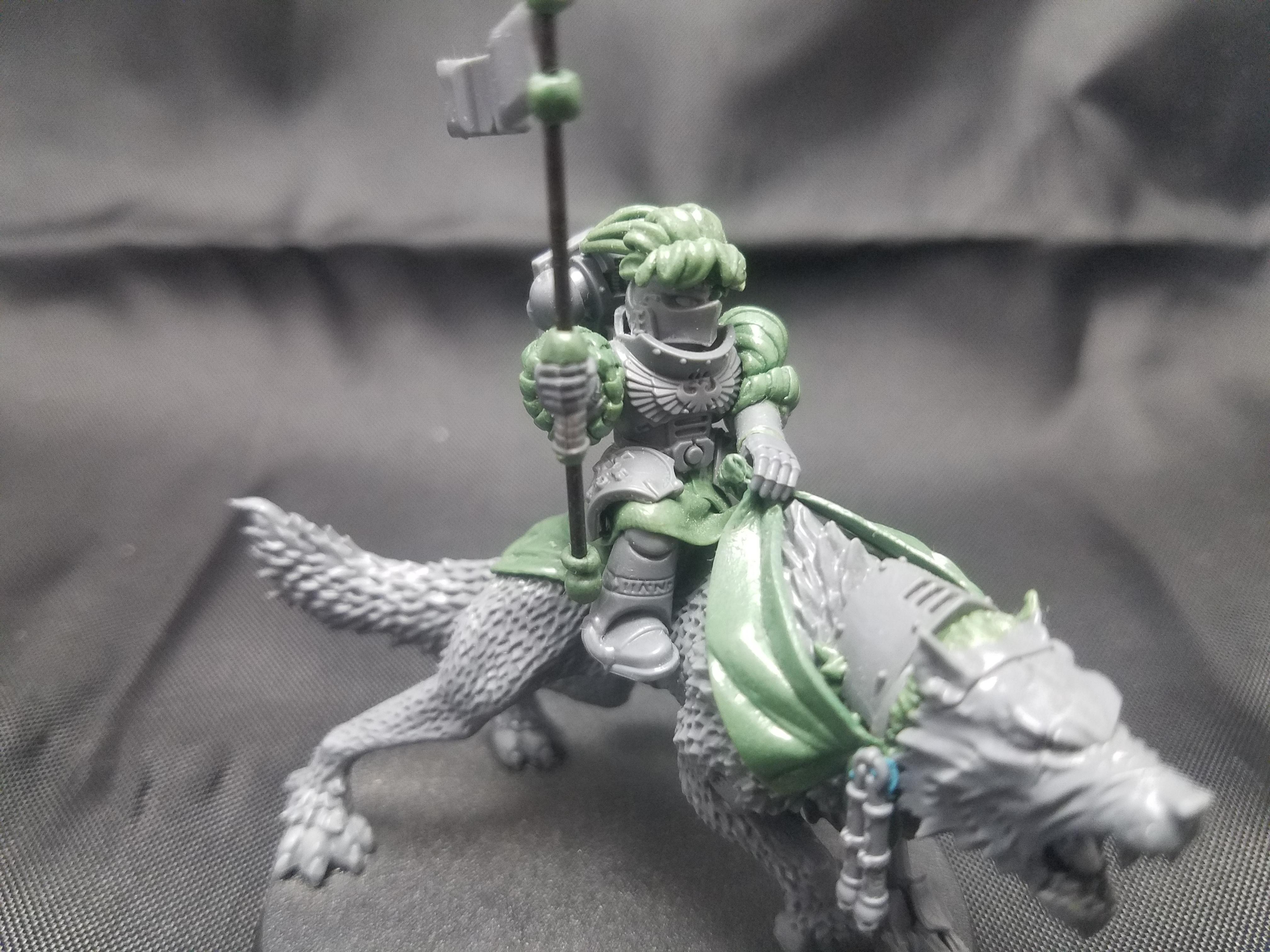 Space Marines, Space Wolves, Sw, Thunder Wolf Cavalry, Twc, Wolf Lord, Wulfen