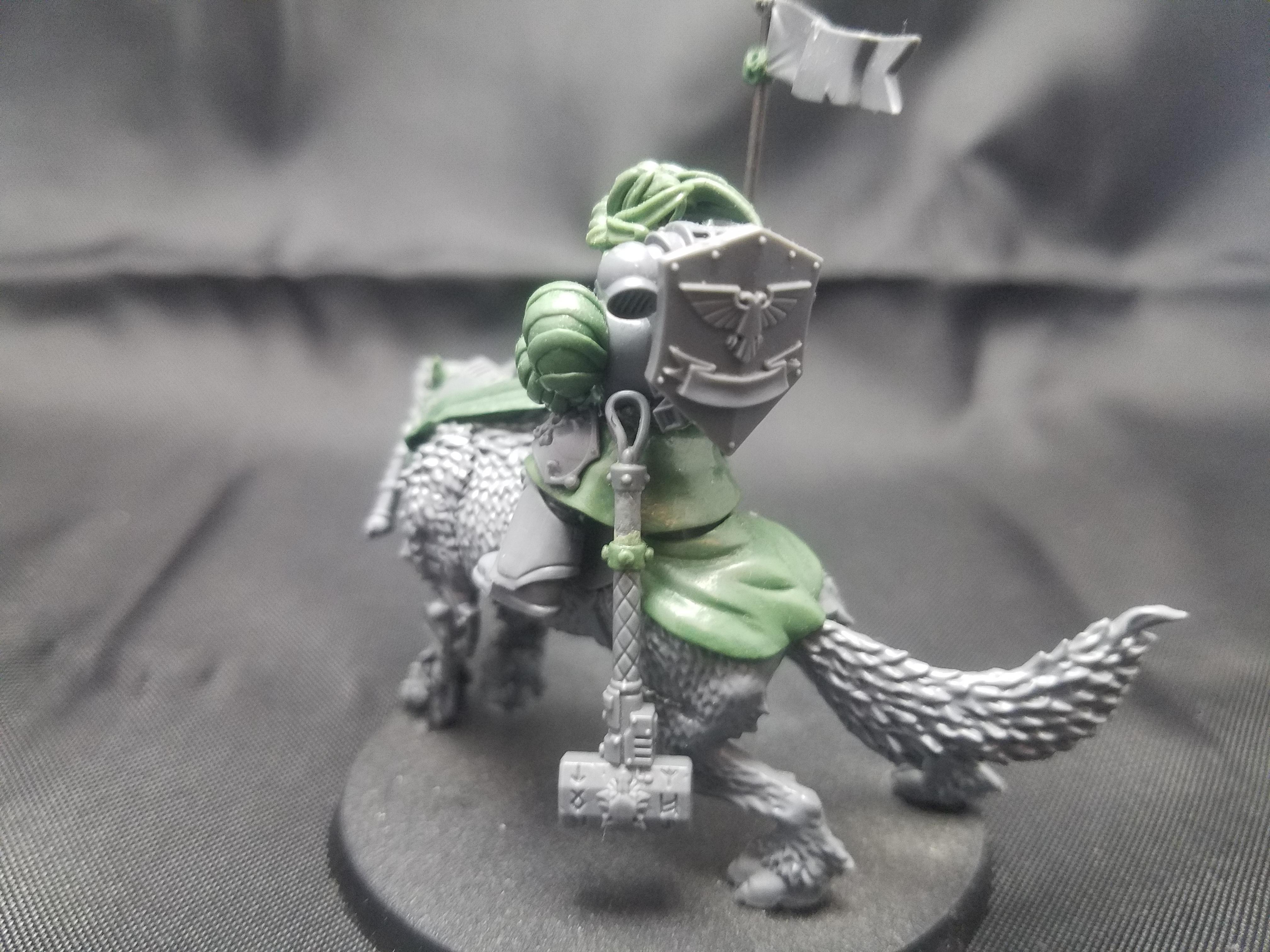 Space Marines, Space Wolves, Sw, Thunder Wolf Cavalry, Twc, Wolf Lord, Wulfen