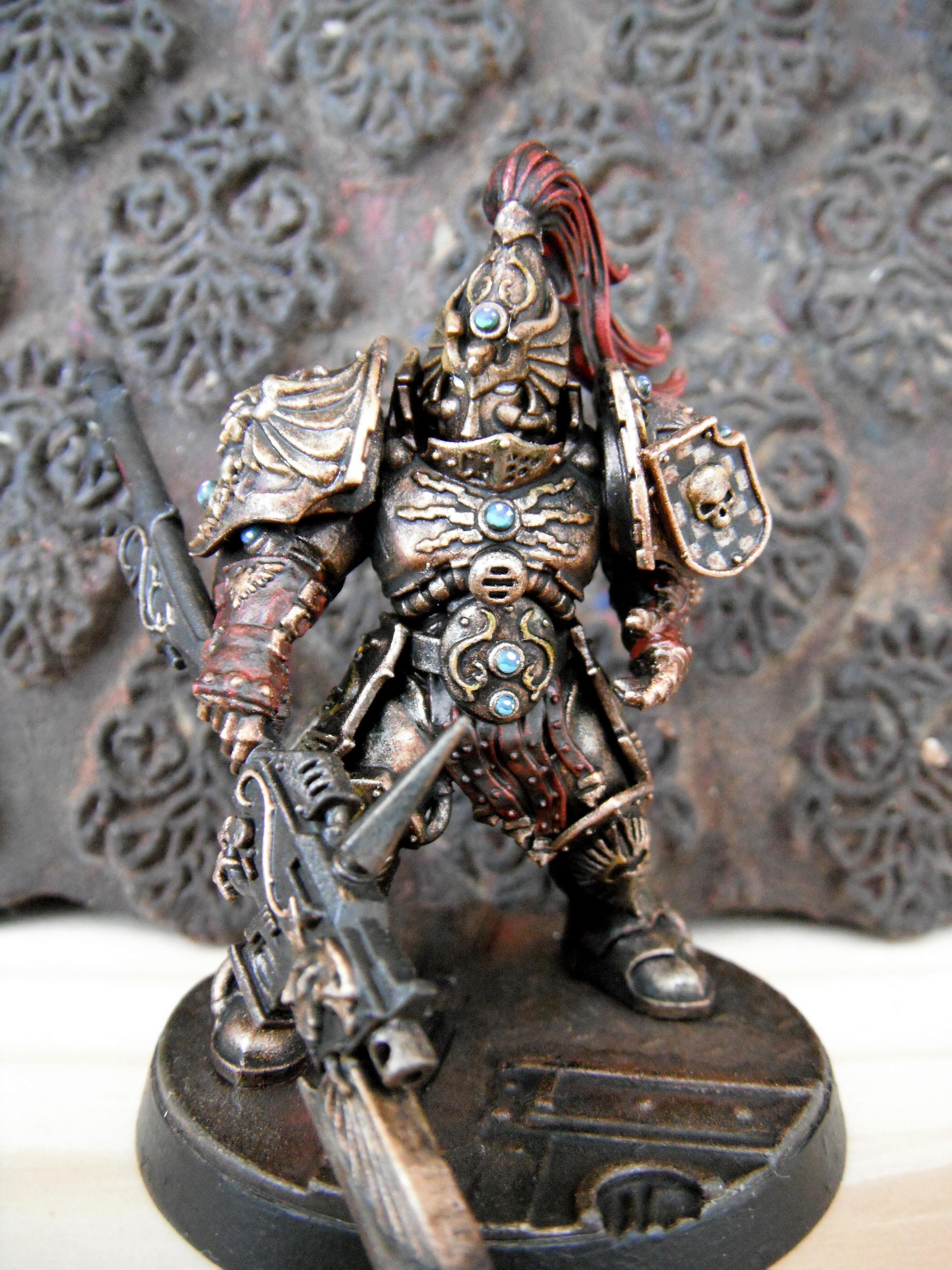Custodes, Grimdark, Oil