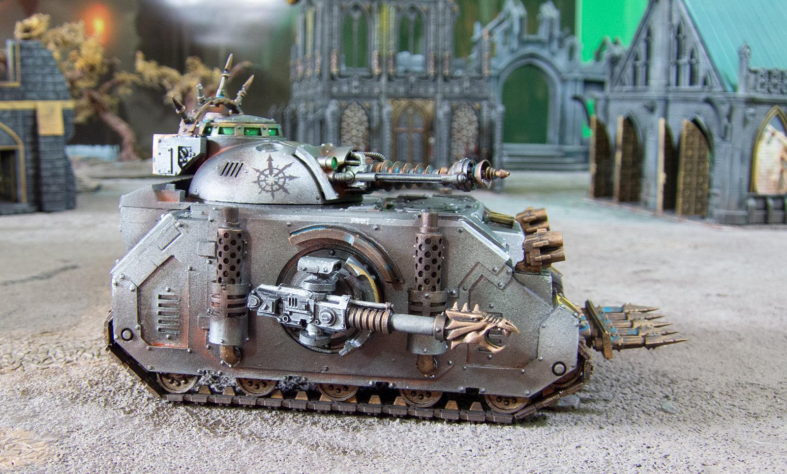 Chaos, Deimos, Deimos Pattern, Executioner, Forge World, Iron Warriors, Magnet, Plasma, Predator, Space Marines, Tank