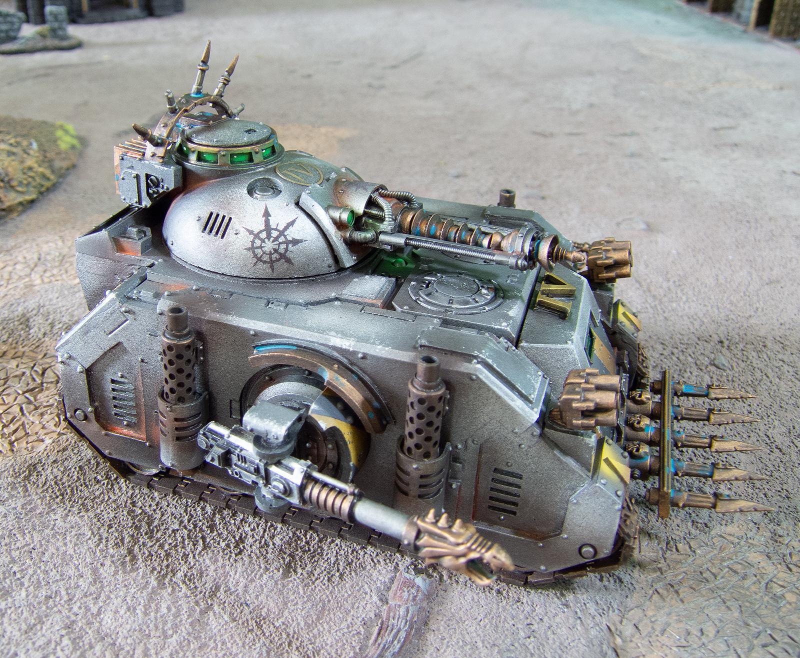 Chaos, Deimos, Deimos Pattern, Executioner, Forge World, Iron Warriors, Magnet, Plasma, Predator, Space Marines, Tank