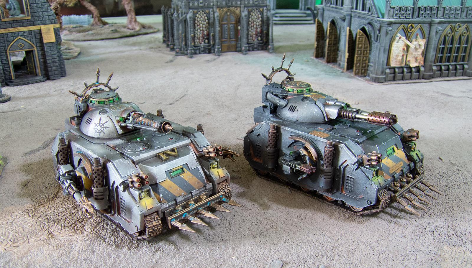 Chaos, Deimos, Deimos Pattern, Executioner, Forge World, Iron Warriors, Magnet, Plasma, Predator, Space Marines, Tank