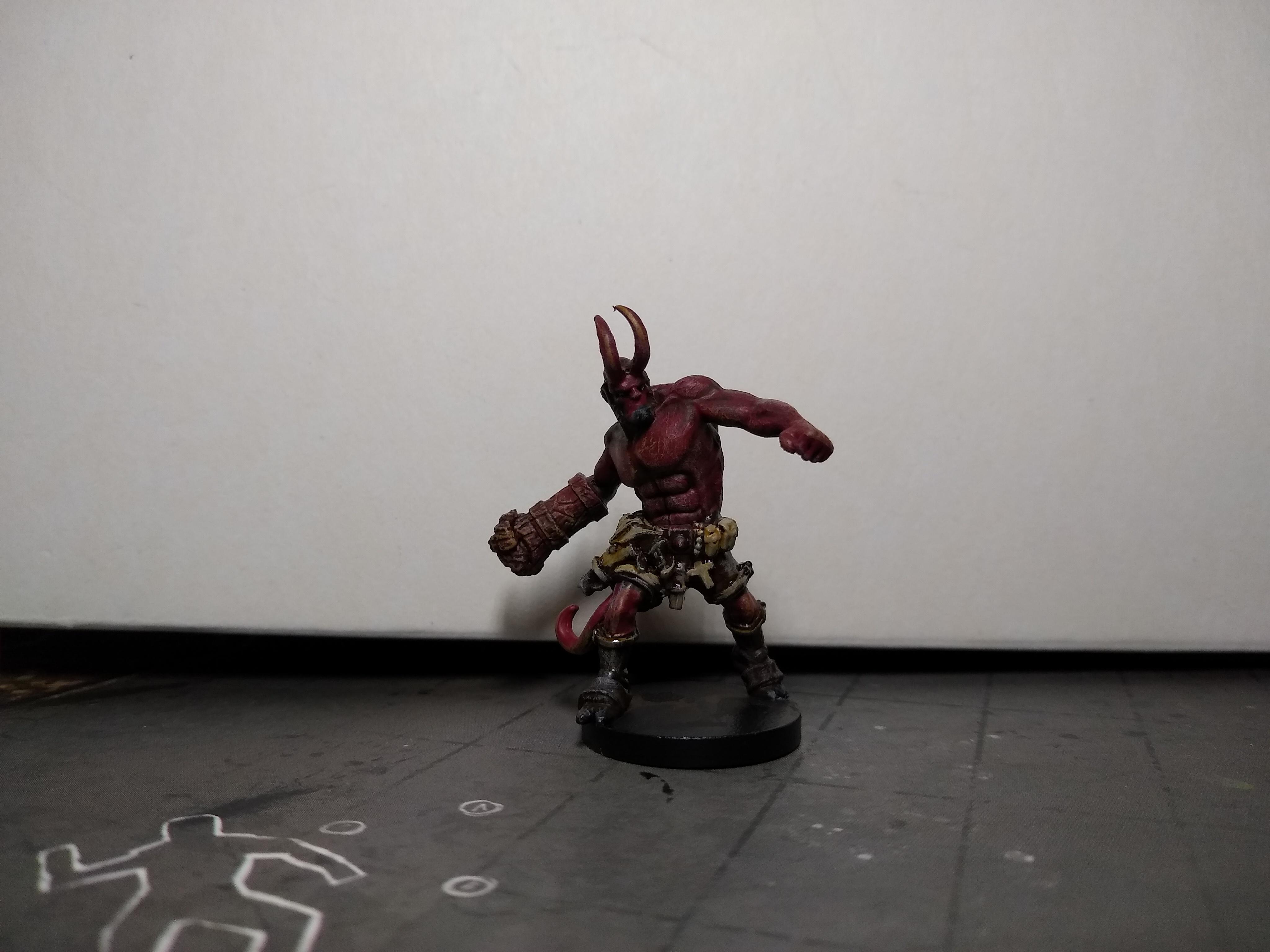 Horned Hellboy
