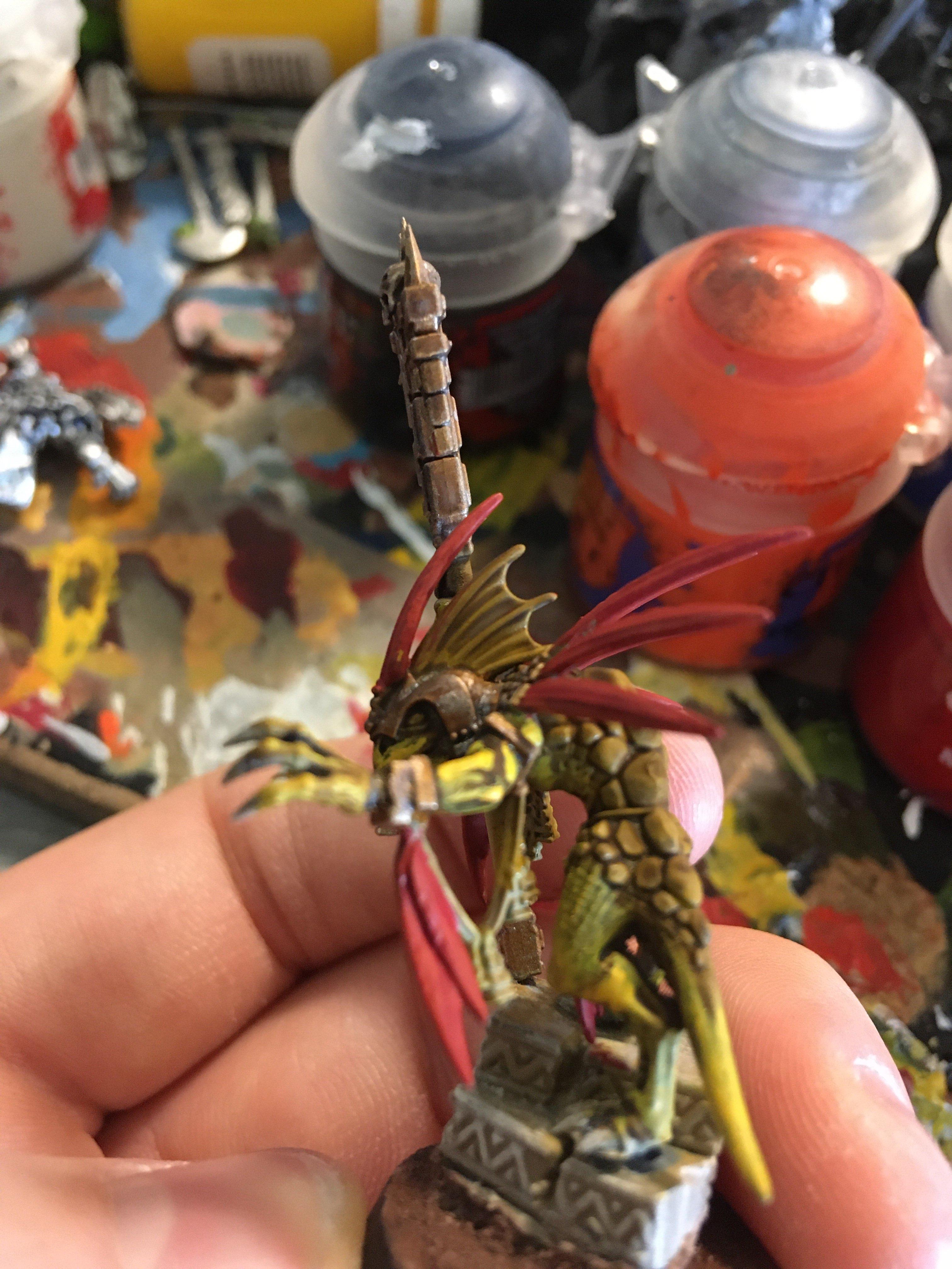 Age Of Sigmar, Conversion, Greenstuff, Lizardmen, Molding, Reptile, Saurus, Sculpting, Seraphon, Shield, Skinks, Slann