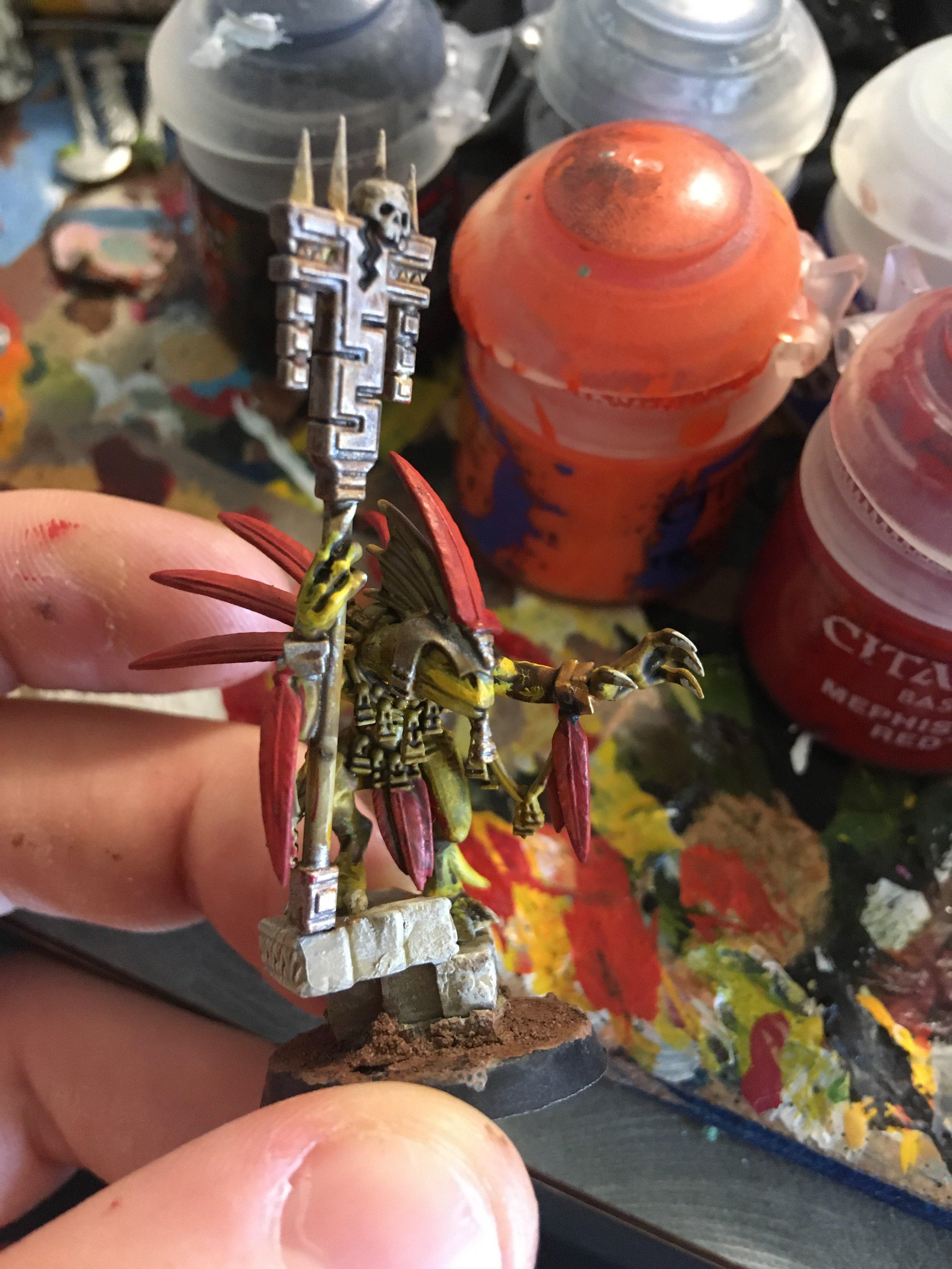 Age Of Sigmar, Conversion, Greenstuff, Lizardmen, Molding, Reptile, Saurus, Sculpting, Seraphon, Shield, Skinks, Slann