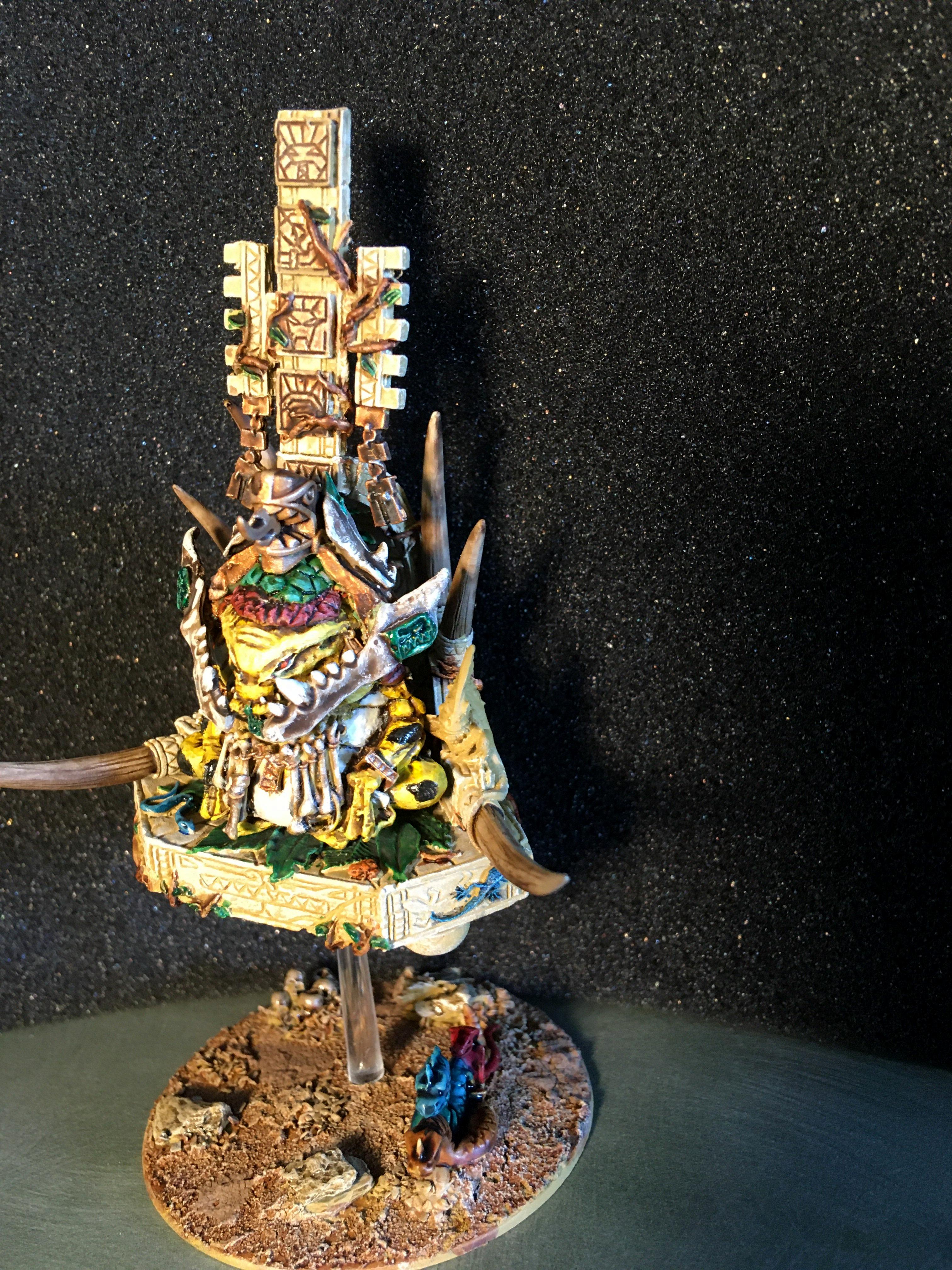 Age Of Sigmar, Conversion, Greenstuff, Lizardmen, Molding, Reptile, Saurus, Sculpting, Seraphon, Shield, Skinks, Slann
