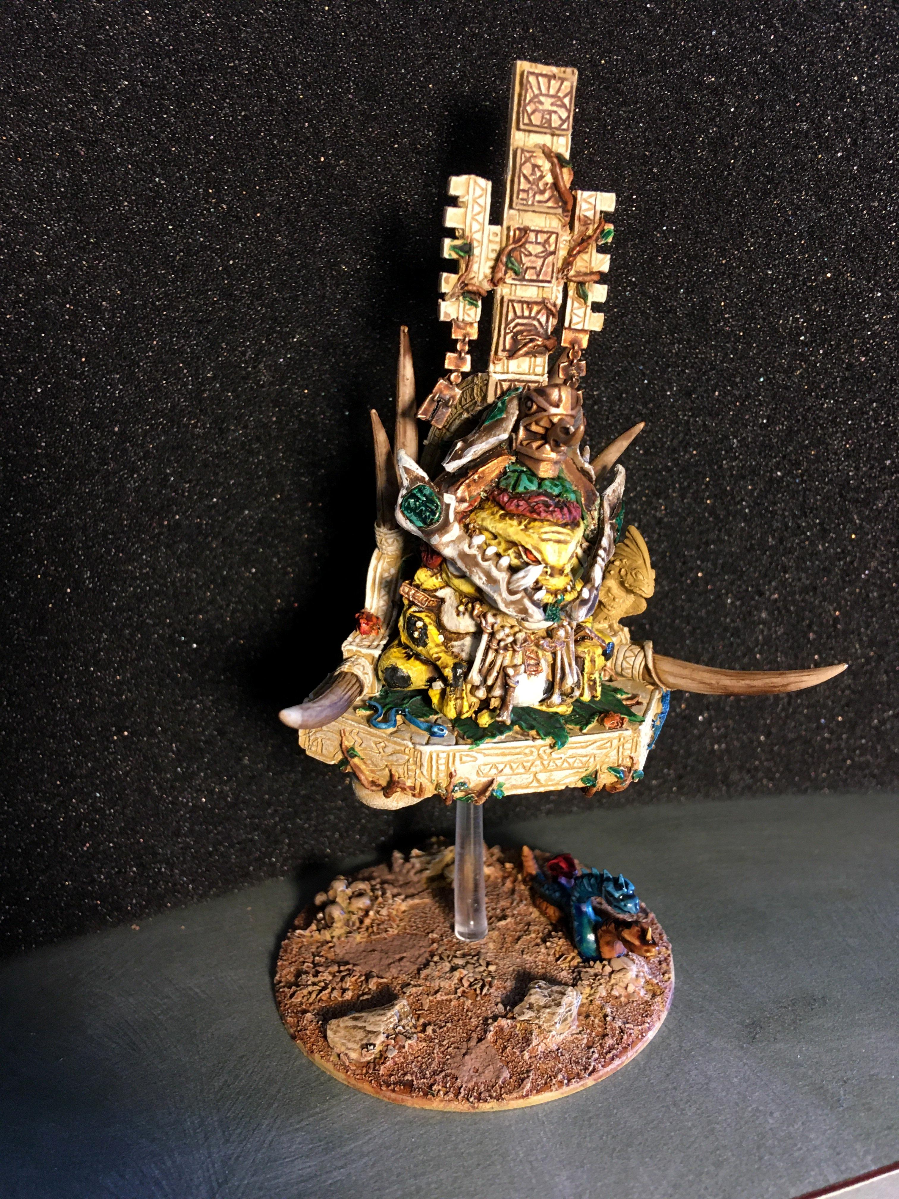 Age Of Sigmar, Conversion, Greenstuff, Lizardmen, Molding, Reptile, Saurus, Sculpting, Seraphon, Shield, Skinks, Slann