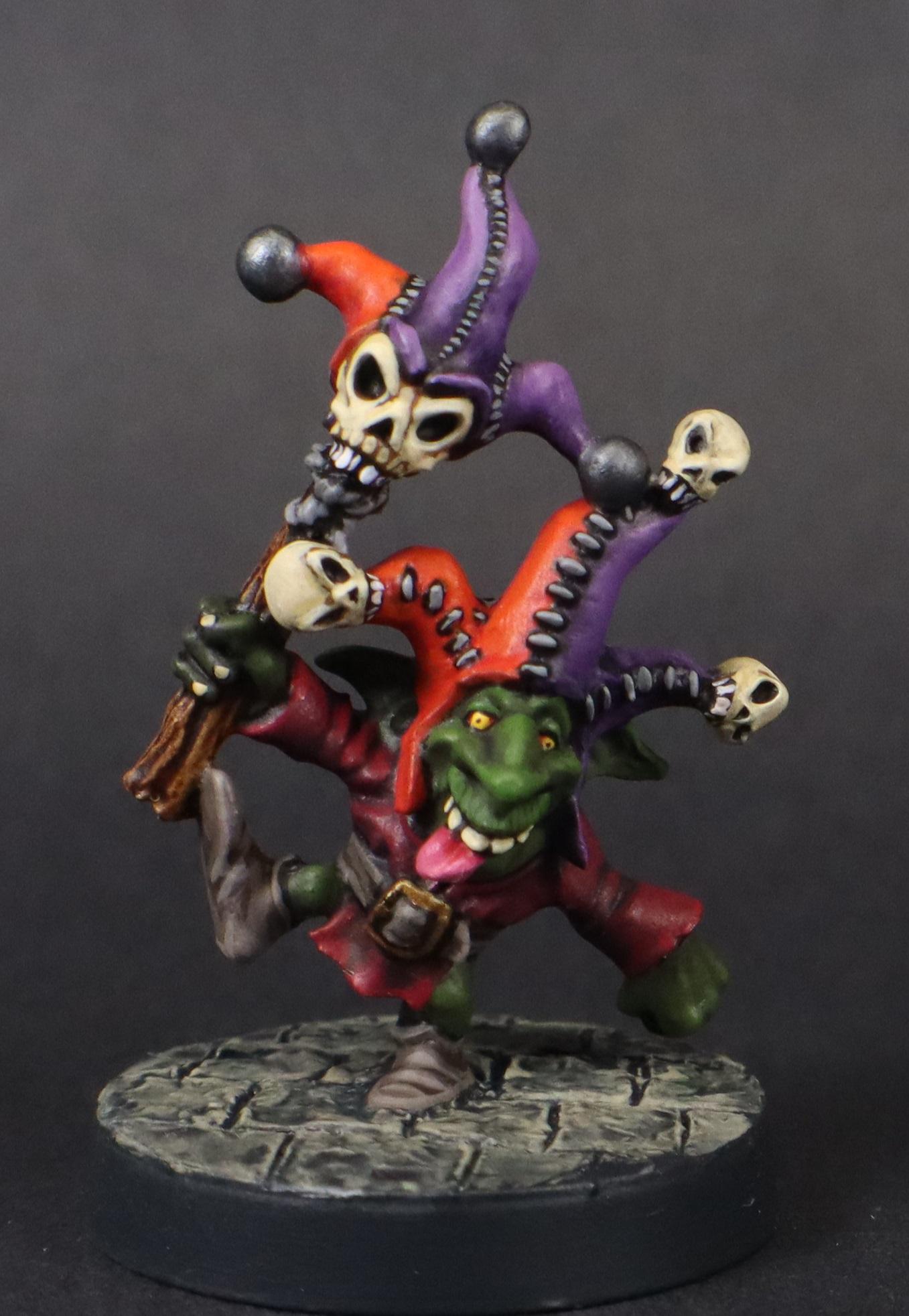 28mm Dark Hold Goblin Jester