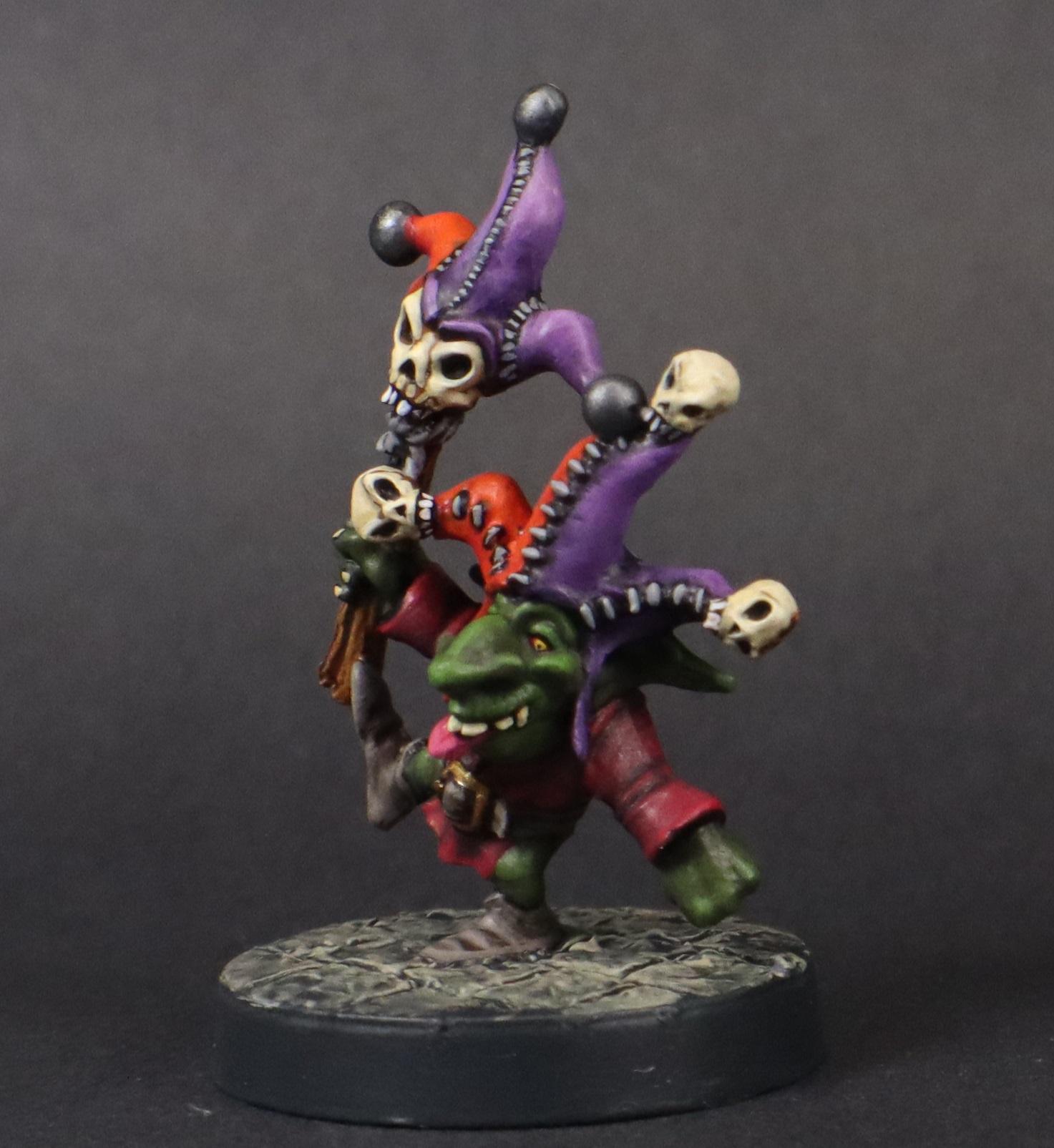 28mm Dark Hold Goblin Jester