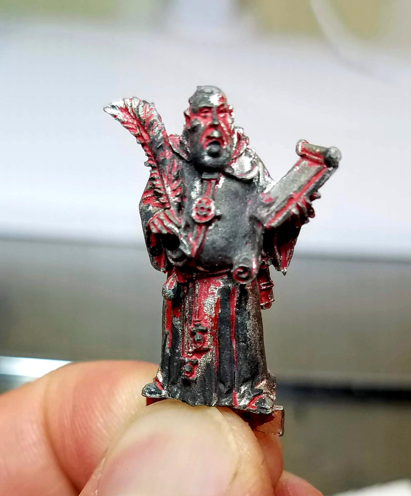 A poorly stripped Inquisitorial scribe
