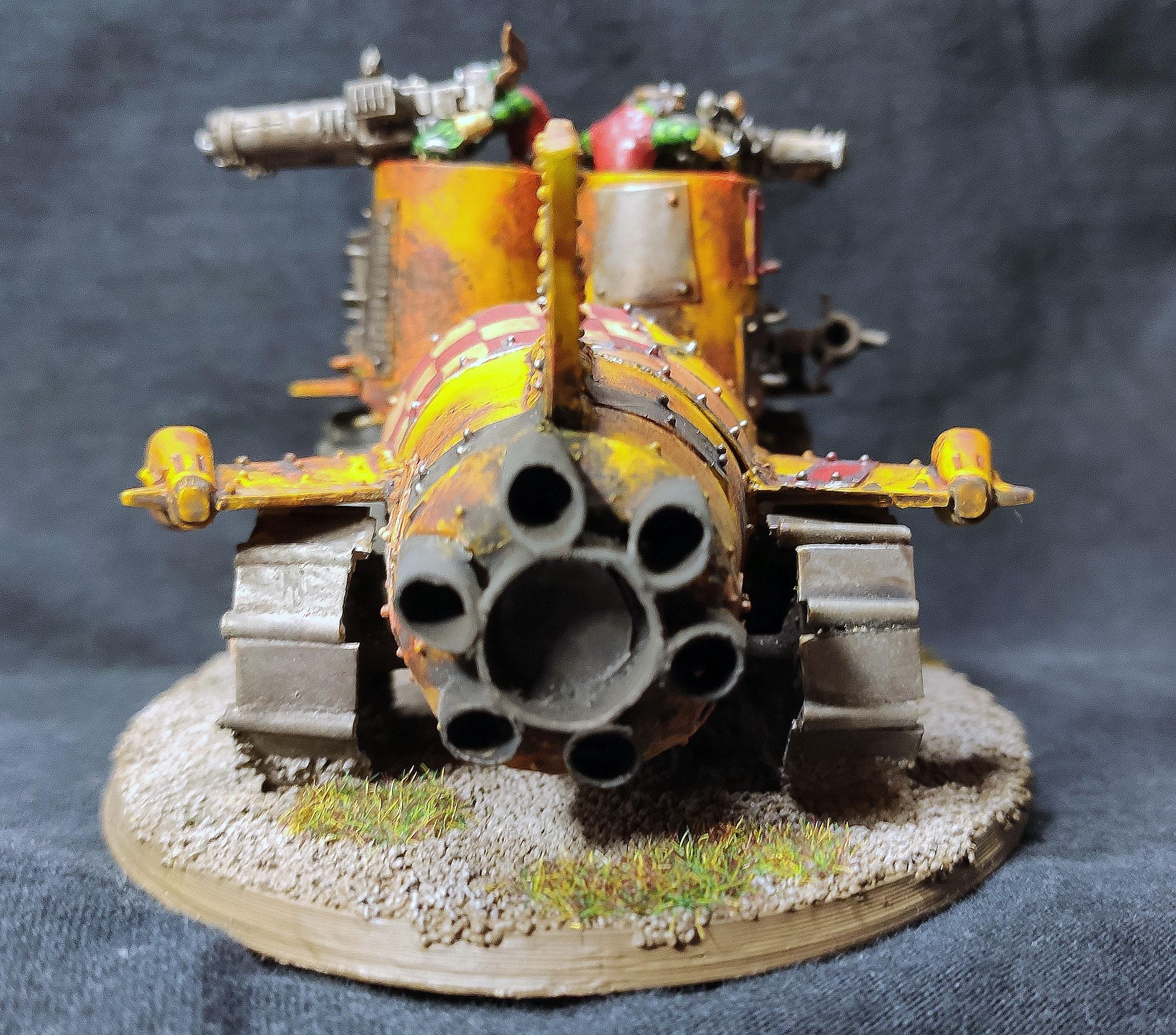 Megatrakk Scrapjet, Orks, Scratch Build, Warhammer 40,000, Warhammermer 40