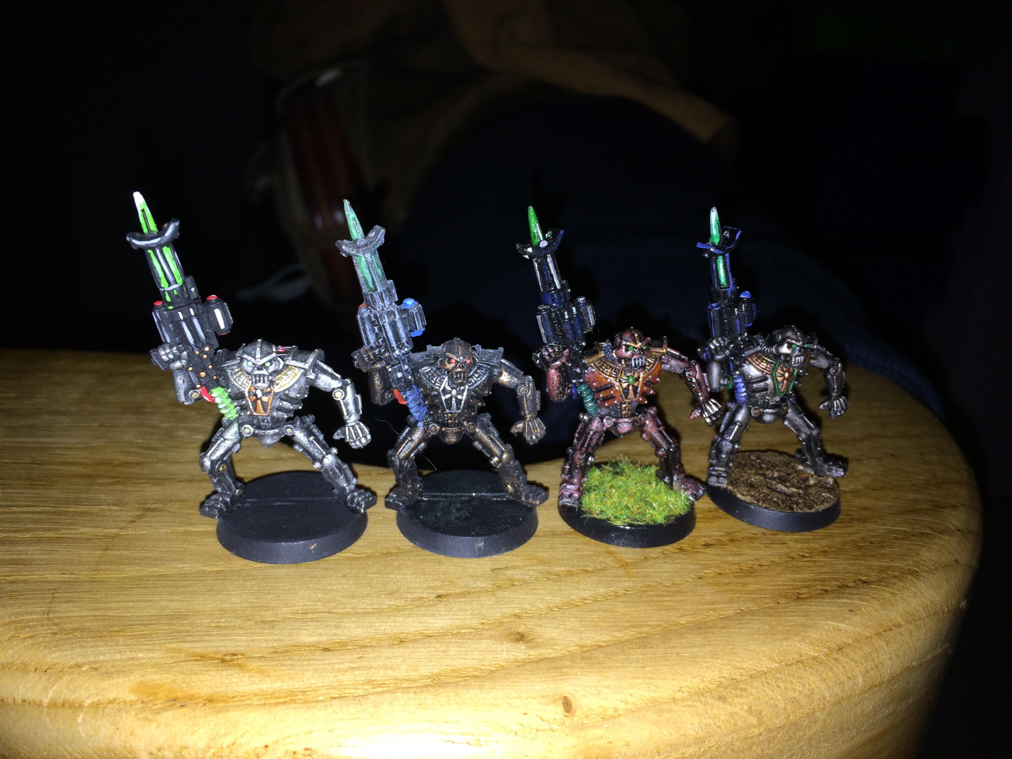 Conversion, Cool, Gaukler, Lord, Metallic, Necrons, Old, Scratch Build, Skeletons, Style, Undead, Warriors