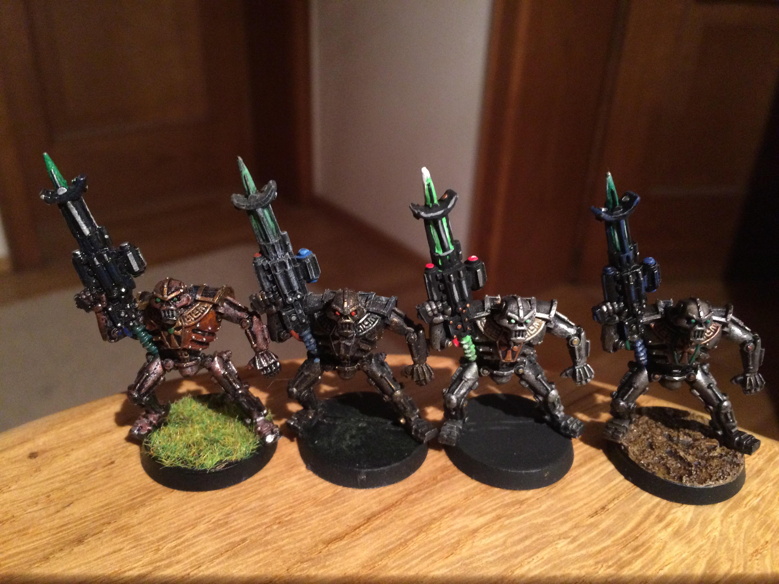 Conversion, Cool, Gaukler, Lord, Metallic, Necrons, Old, Scratch Build, Skeletons, Style, Undead, Warriors