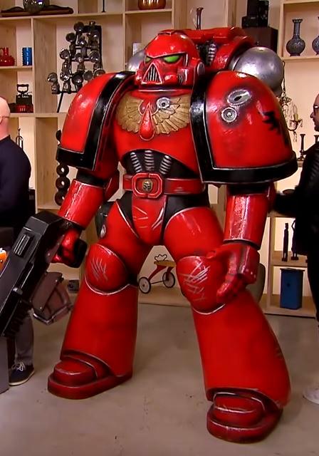 life-sized Blood Angel
