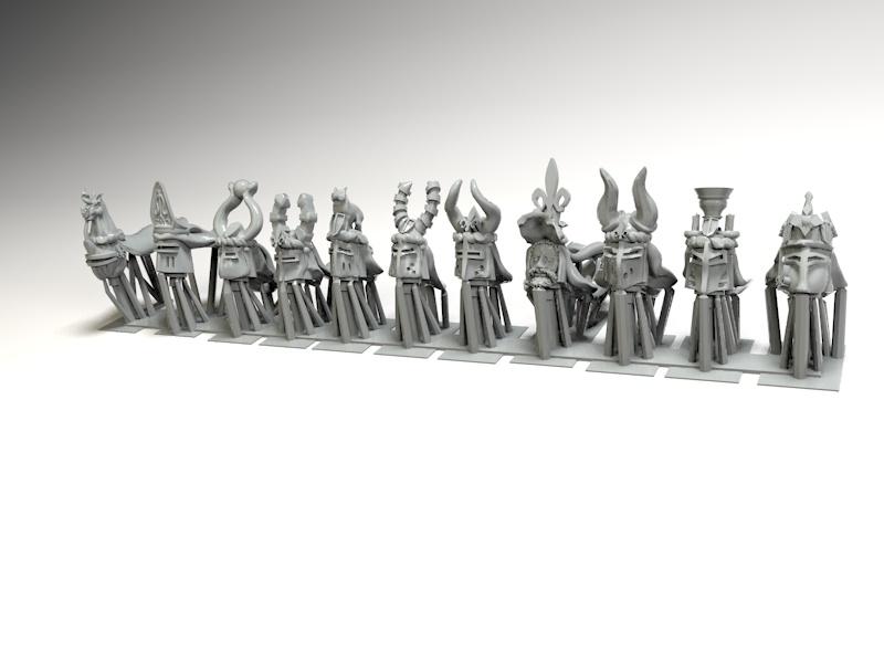 Bretonnians, Grail Knight, Knights