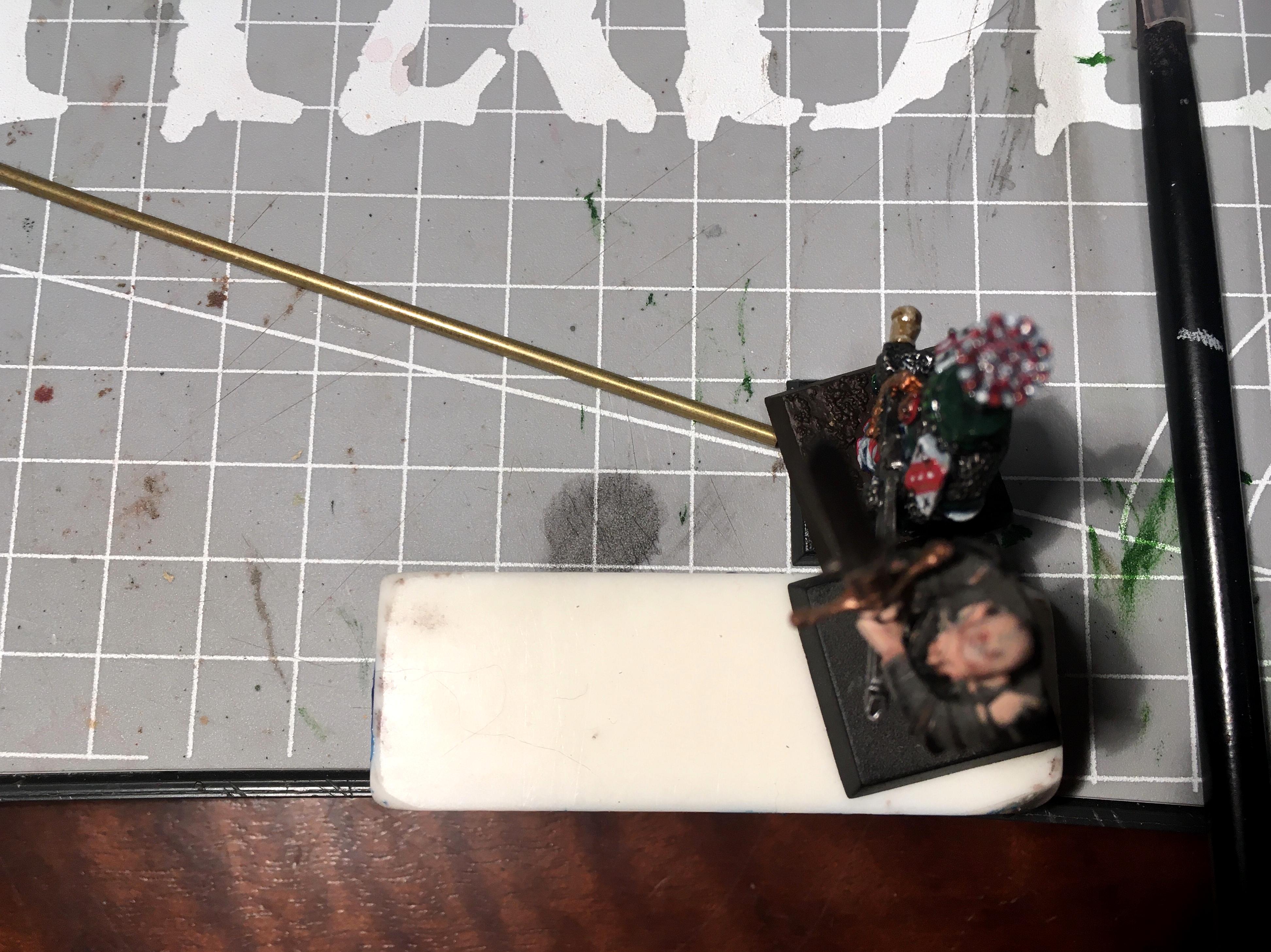 Basing angles, just right, lining up