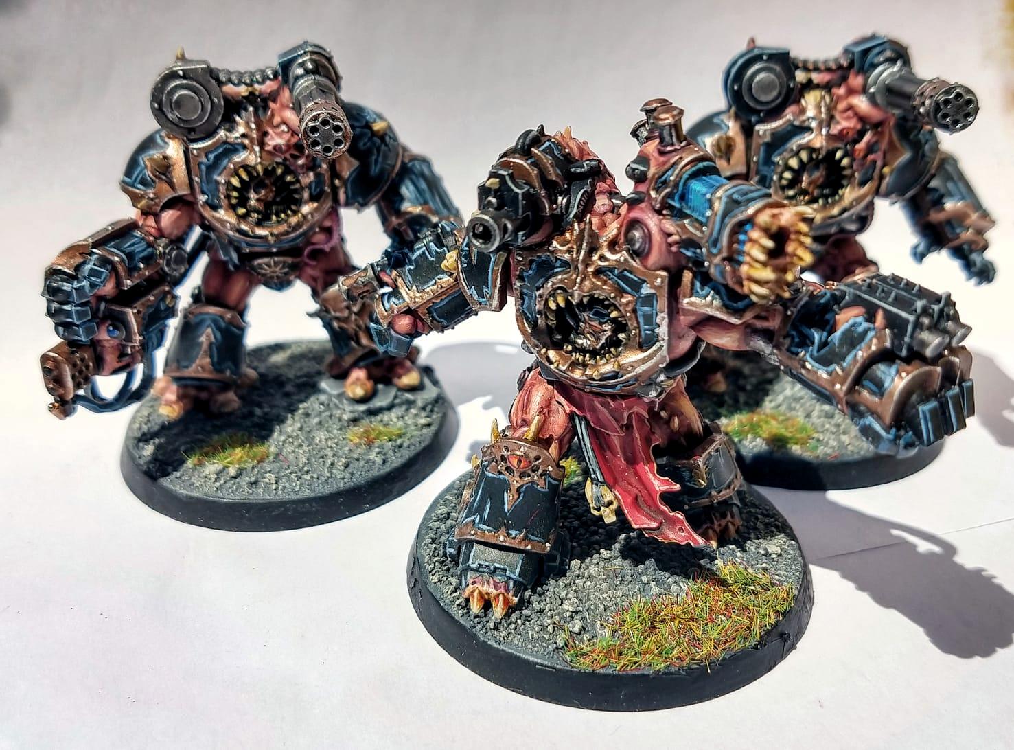 Black Legion, Chaos, Chaos Space Marines, Obliterators