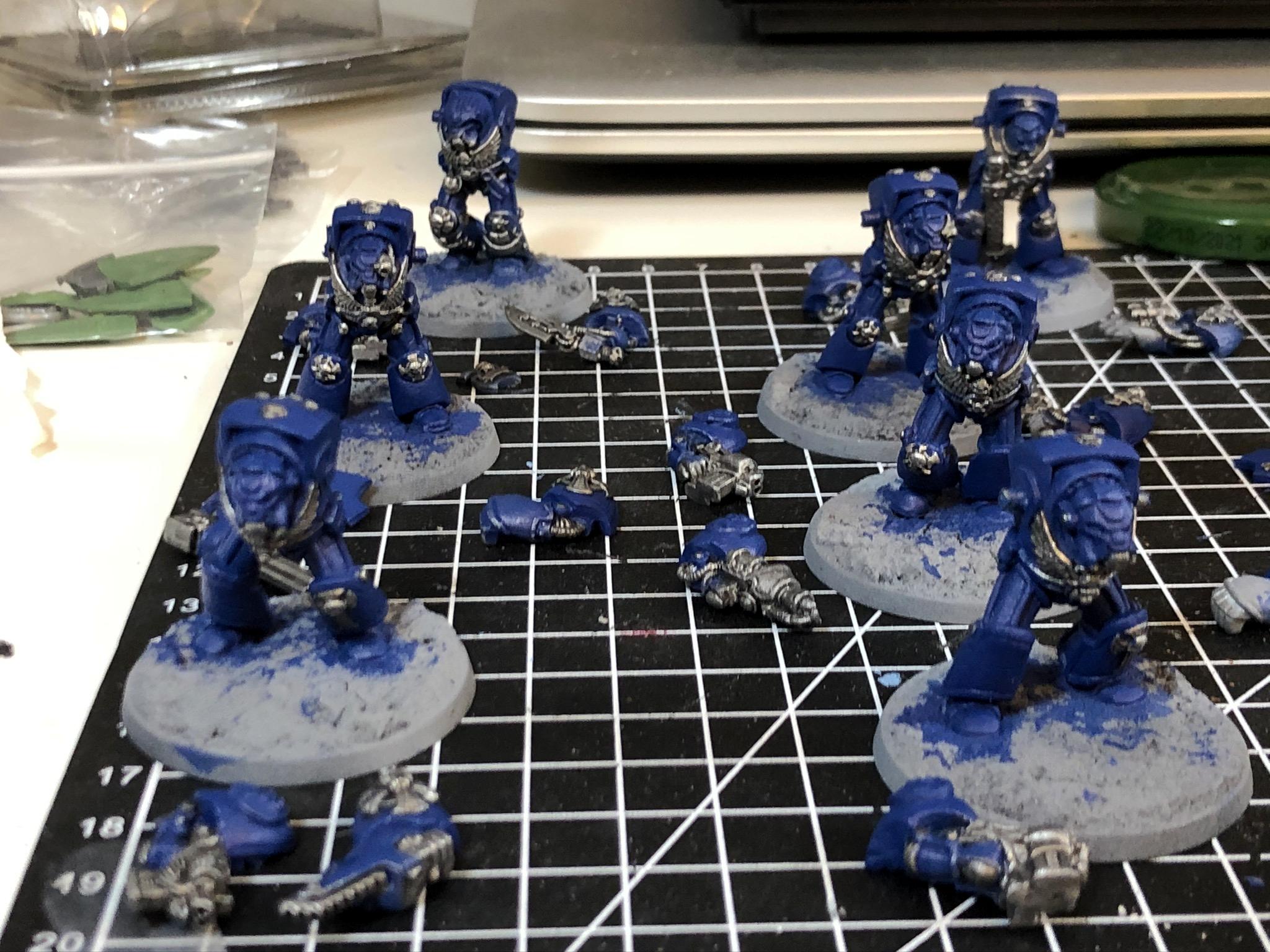 Crimson Fists, Rogue Trader, Rtb9, Space Marines, Terminator Armor, Warhammer 40,000