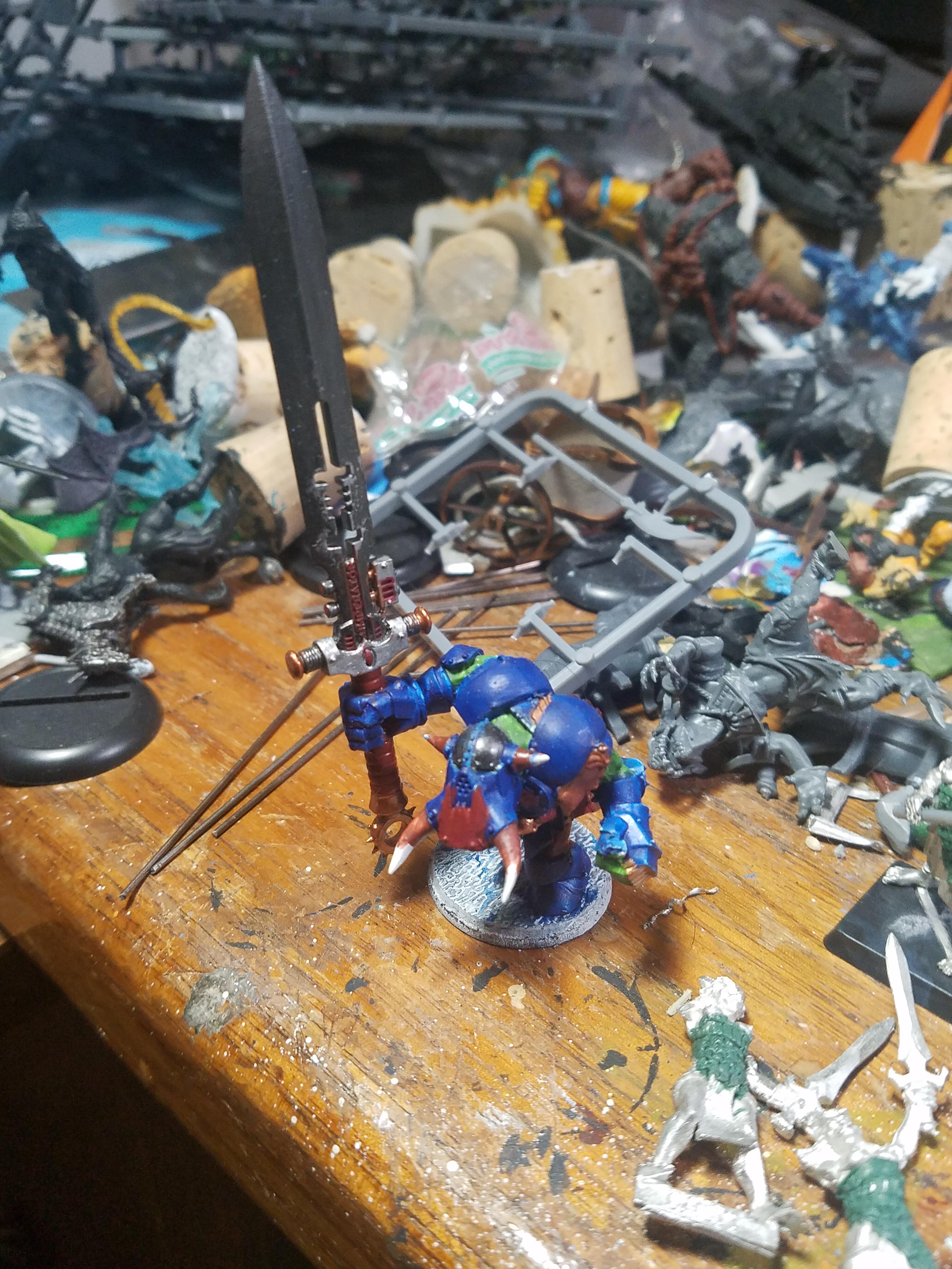 Citadel Miniatures, Games Workshop, Orks, Weapon Swap, Work In Progress