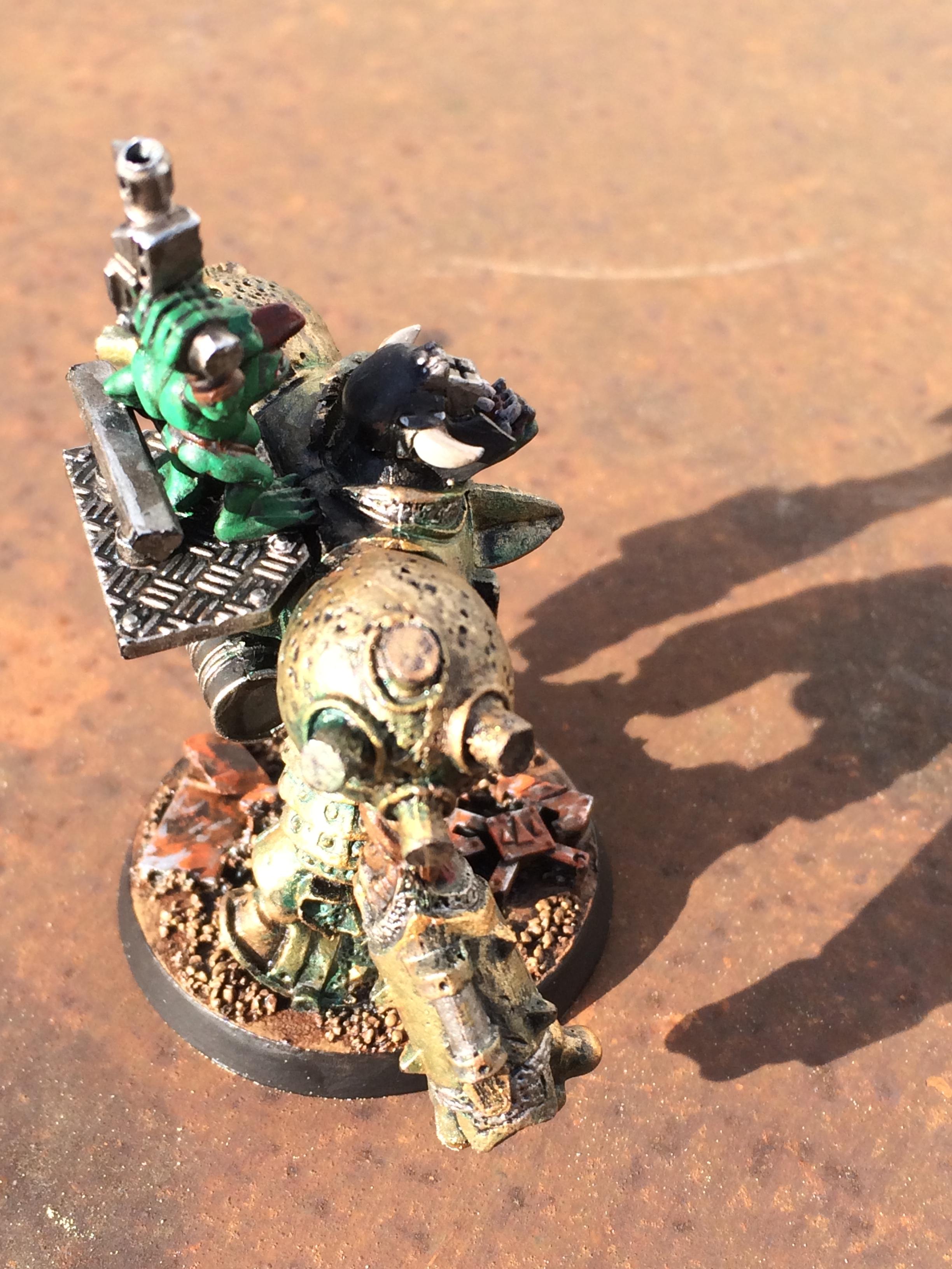 Boss, Conversion, Gigant, Hopper, Huge, Nob, Orks, Scratch Build, Squigg, Squigs, Waaagh