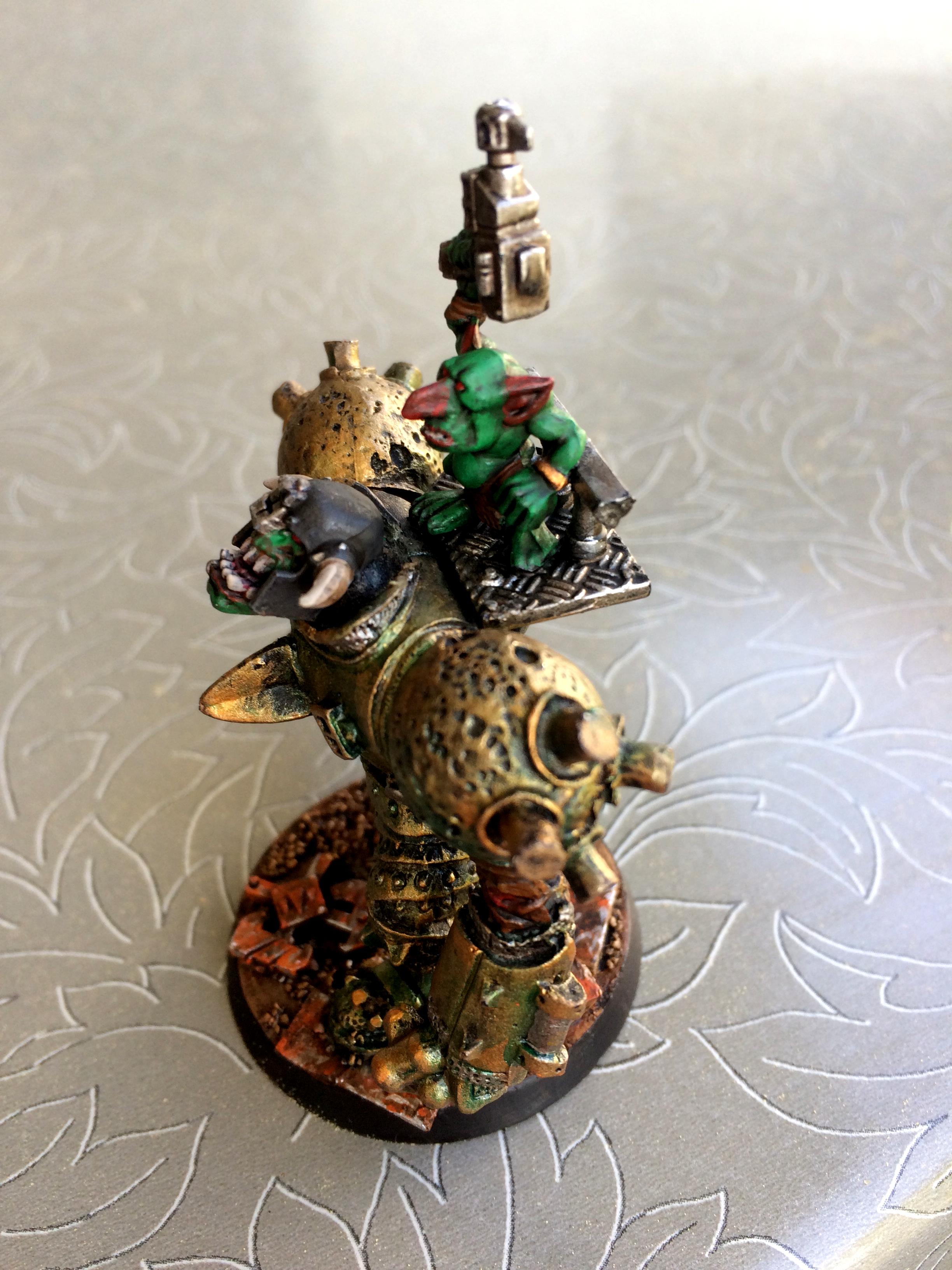 Boss, Conversion, Gigant, Hopper, Huge, Nob, Orks, Scratch Build, Squigg, Squigs, Waaagh