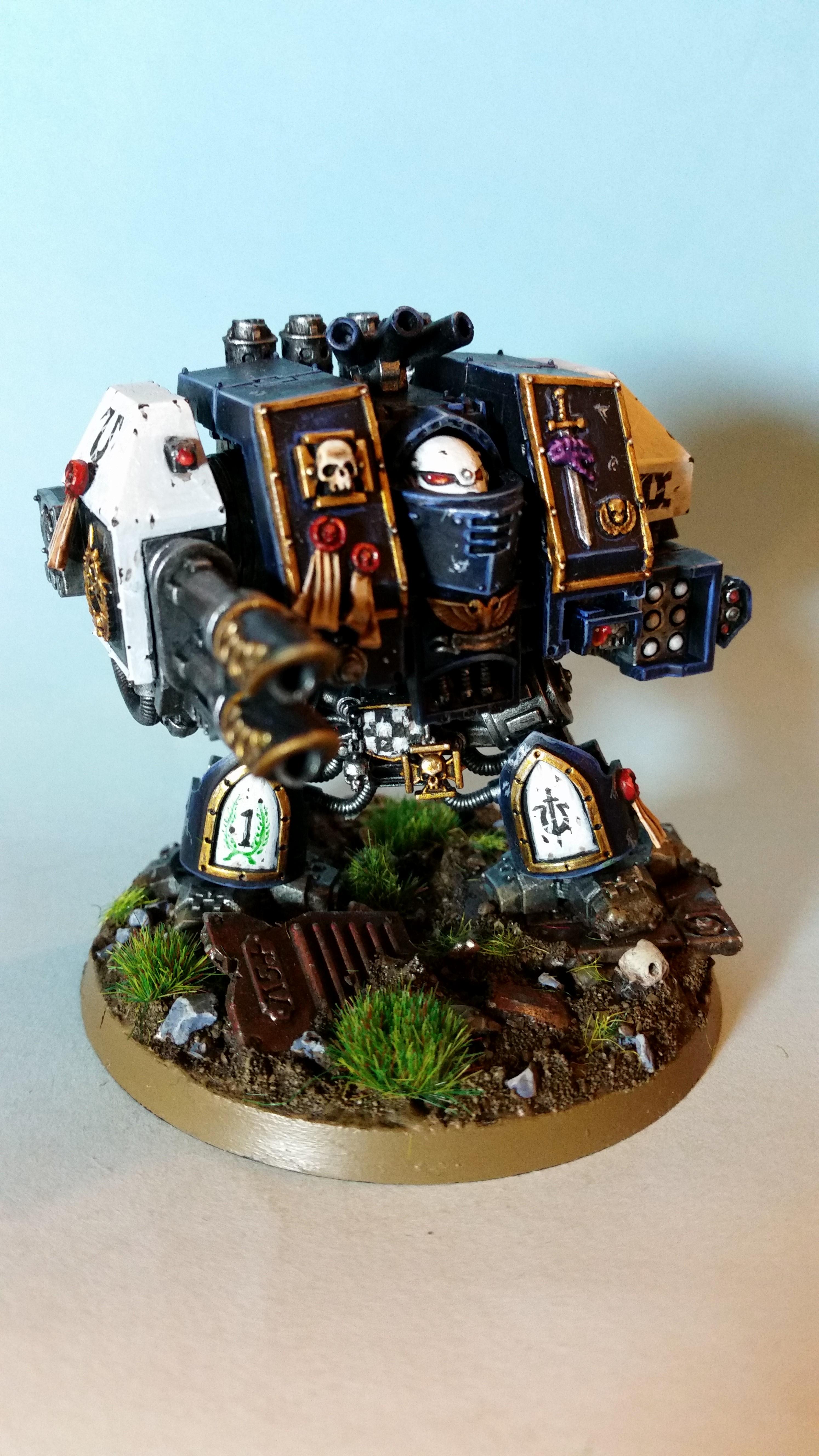 Conversion, Space Marines, Ultramarines, Venerable Dreadnought
