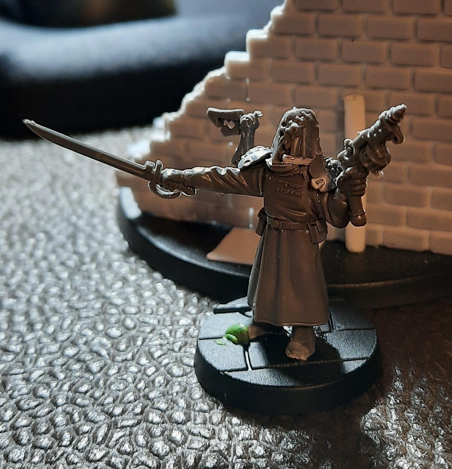 Cobra, Commander, Conversion, Genestealer Cult, Officer, Primus, Work In Progress