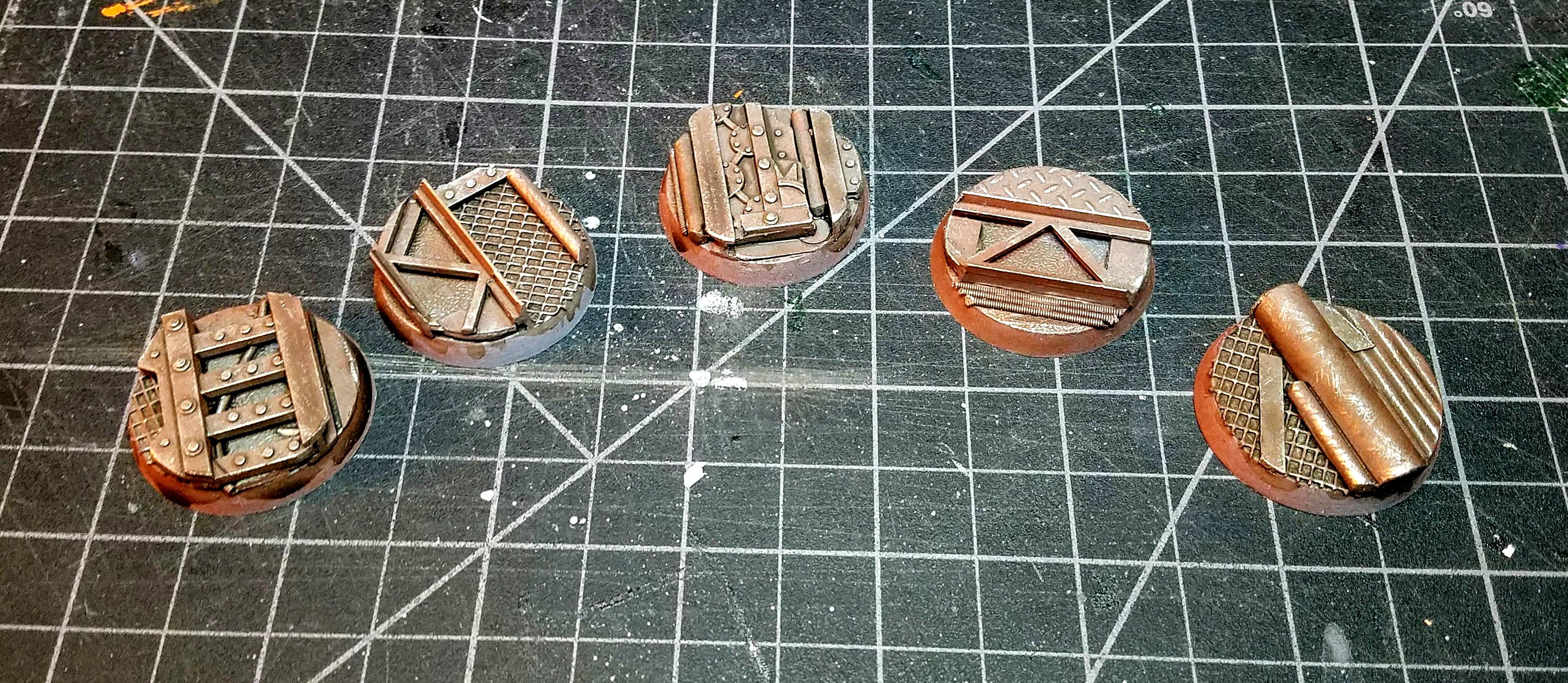 Finished Arbites bases