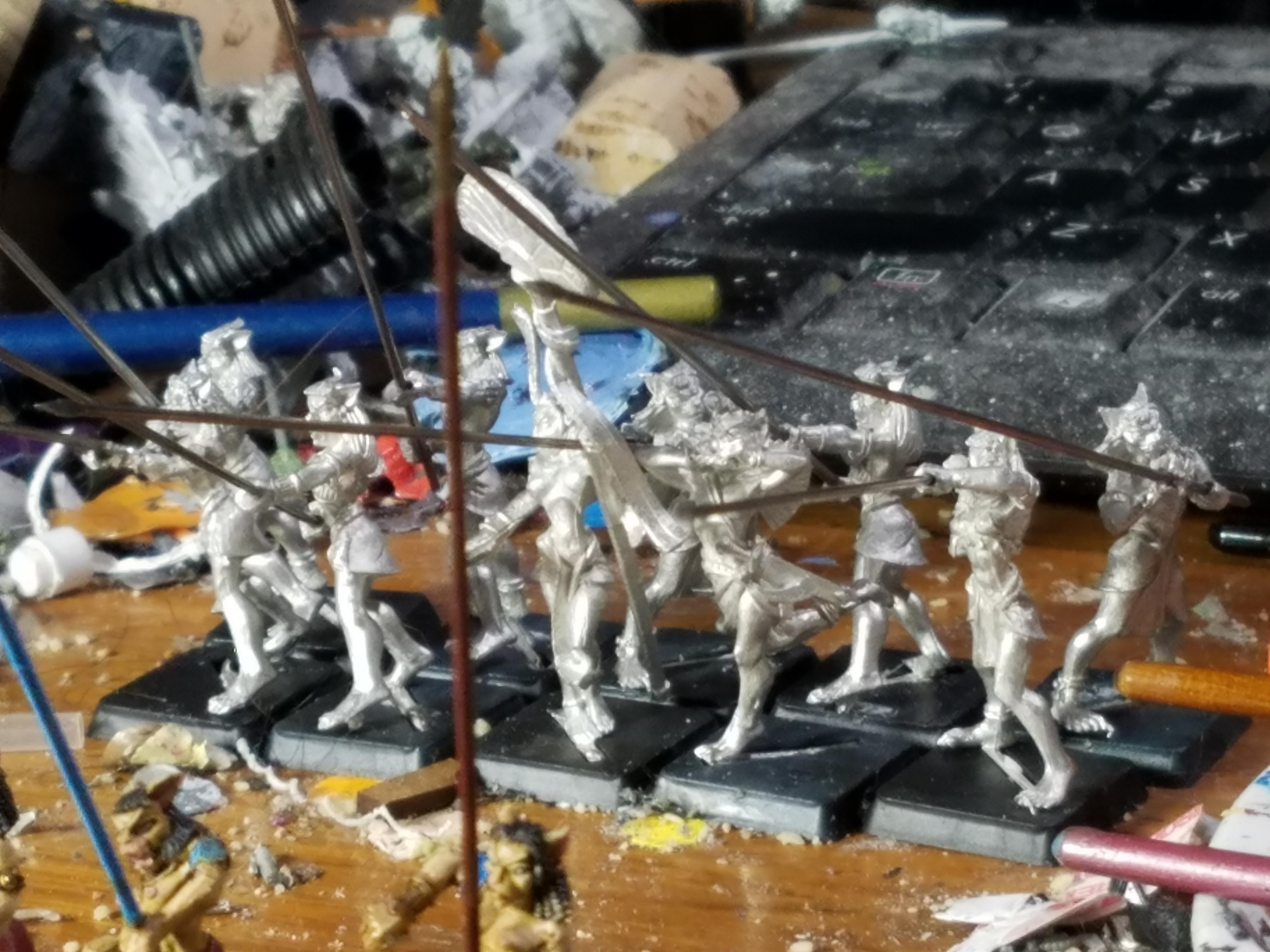 Basti, Crocodile Games, Spears, Wargods Of Aegyptus, Weapon Swap