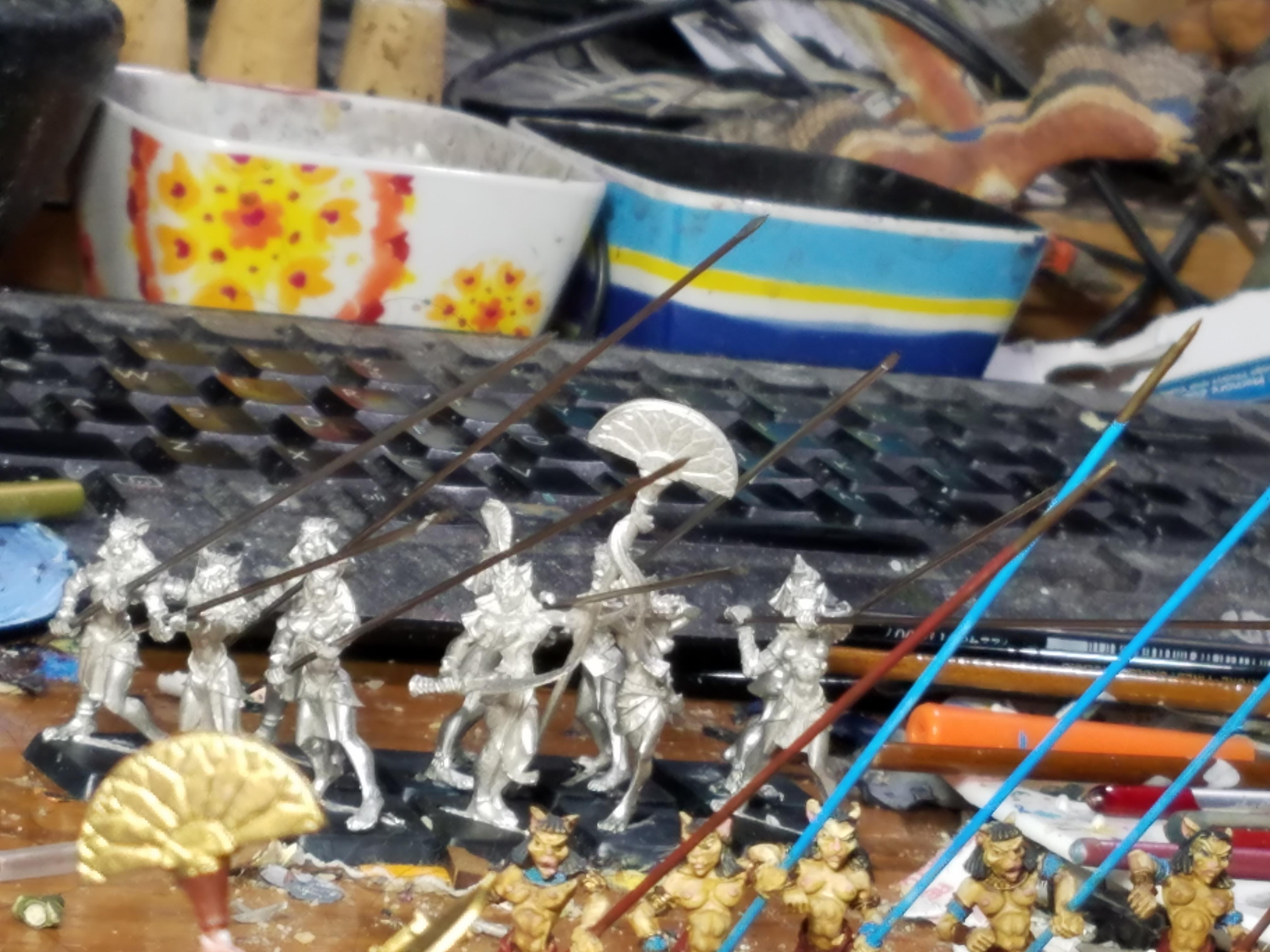 Basti, Crocodile Games, Spears, Wargods Of Aegyptus, Weapon Swap