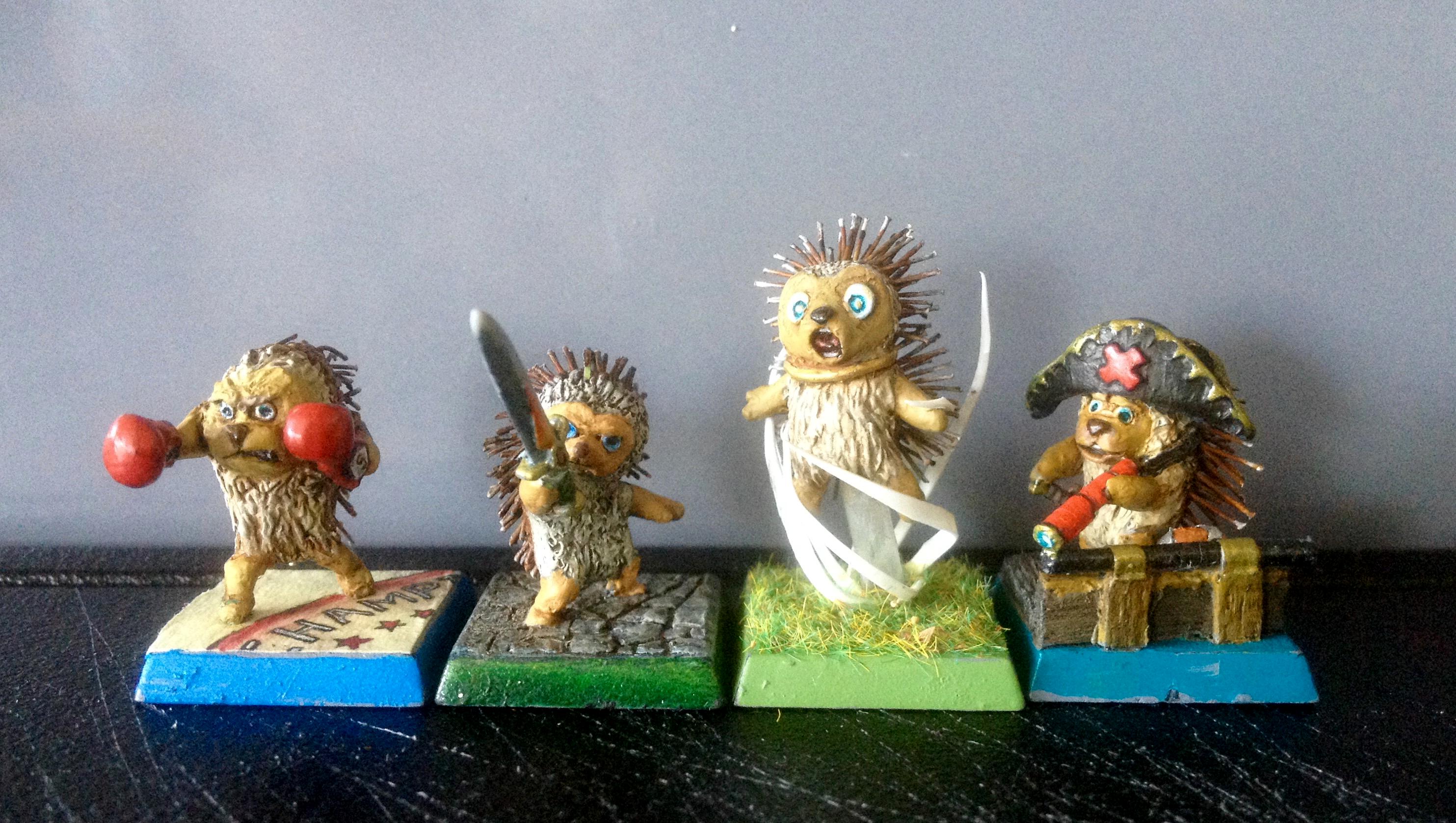 Animals, Anthropomorphic Animals, Cute, Kids, Original Characters, Sculpting, Young Gamers