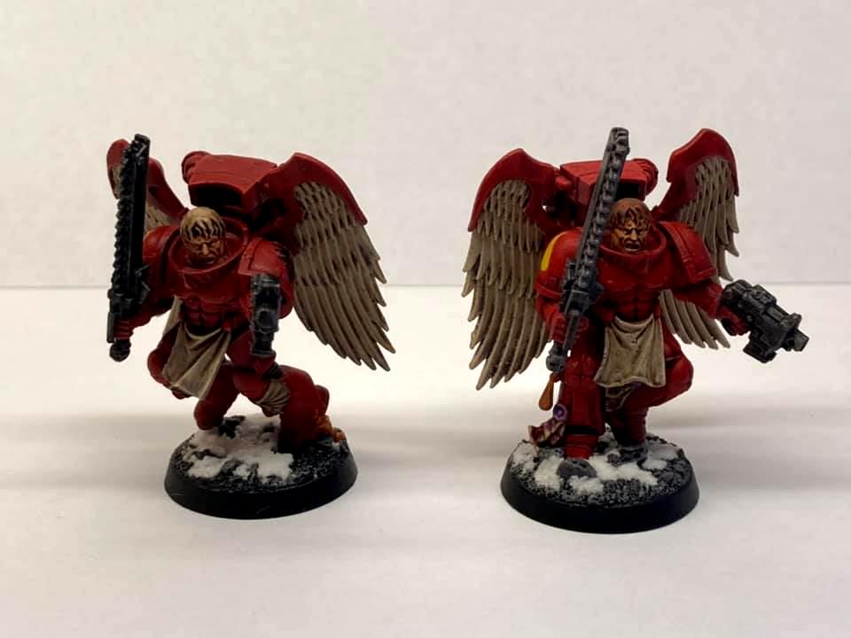 28mm, Bike, Blood, Dreadnought, Sanguinary, Snow, Terminator Armor