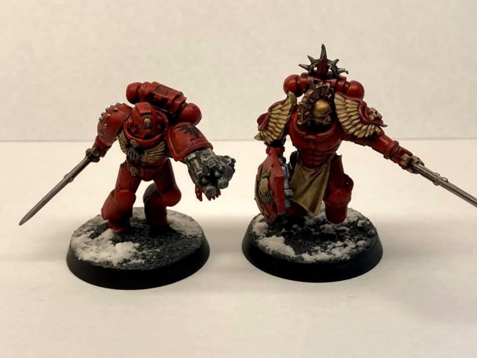 28mm, Bike, Blood, Dreadnought, Sanguinary, Snow, Terminator Armor