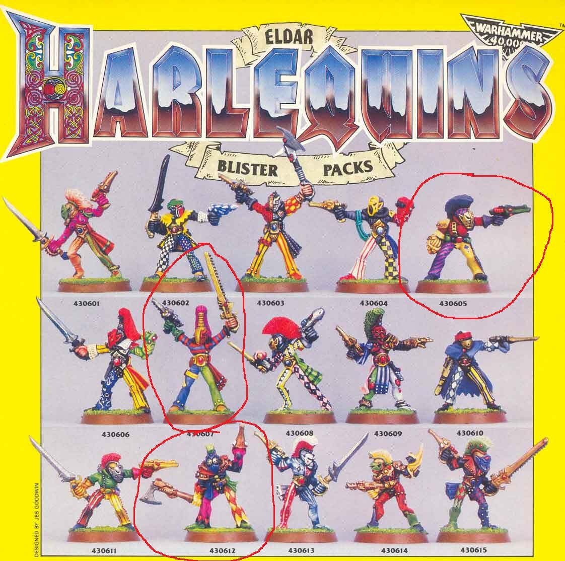 Harlequins, Oldhammer