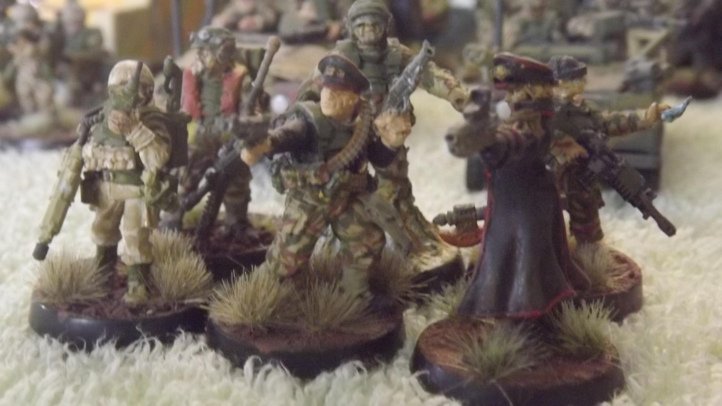 Commissar, Commissar Lord, Officer Of The Fleet, Priest, Primaris Psycher, Proxy Victoria Miniatures