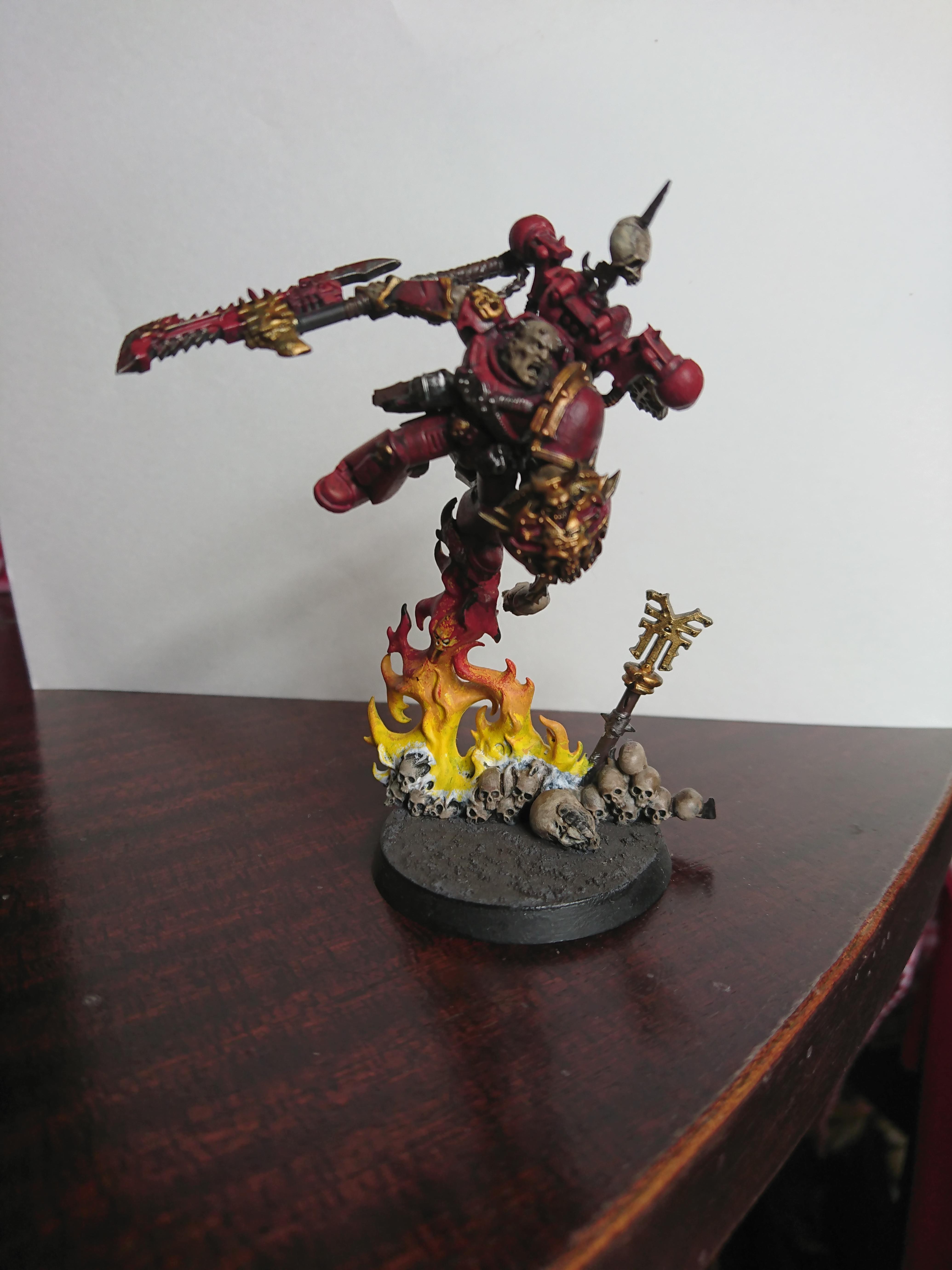 Chaos Leviathan, Chaos Lord, Conversion, Kharn, Khorne, The Betrayer, World Eaters