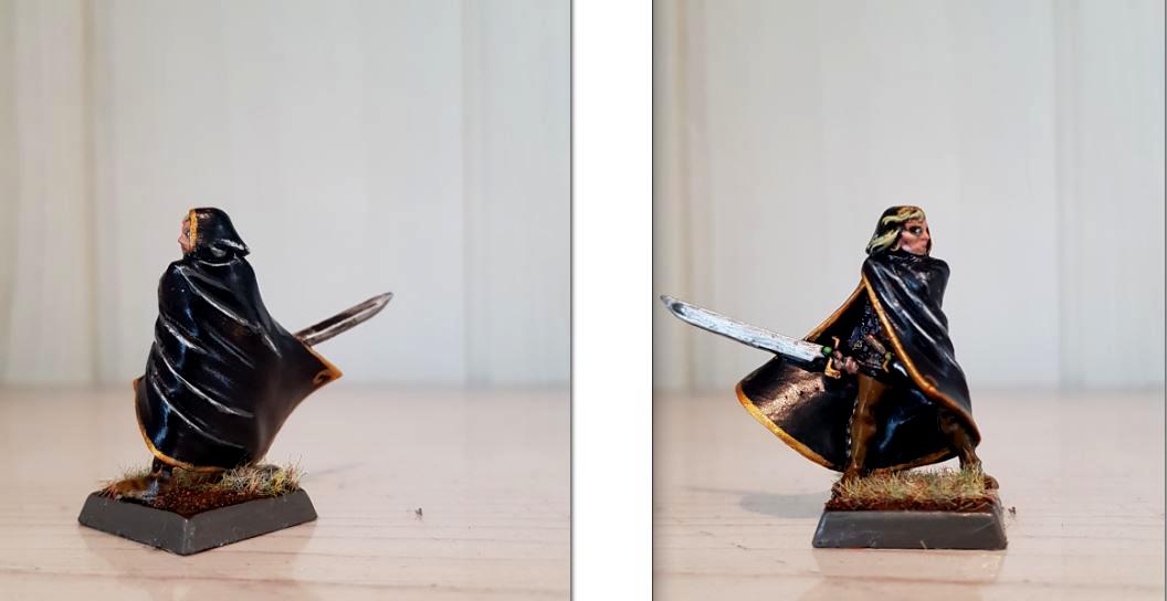 Cloaked, Dungeons And Dragons, Human, Rogue, Sword
