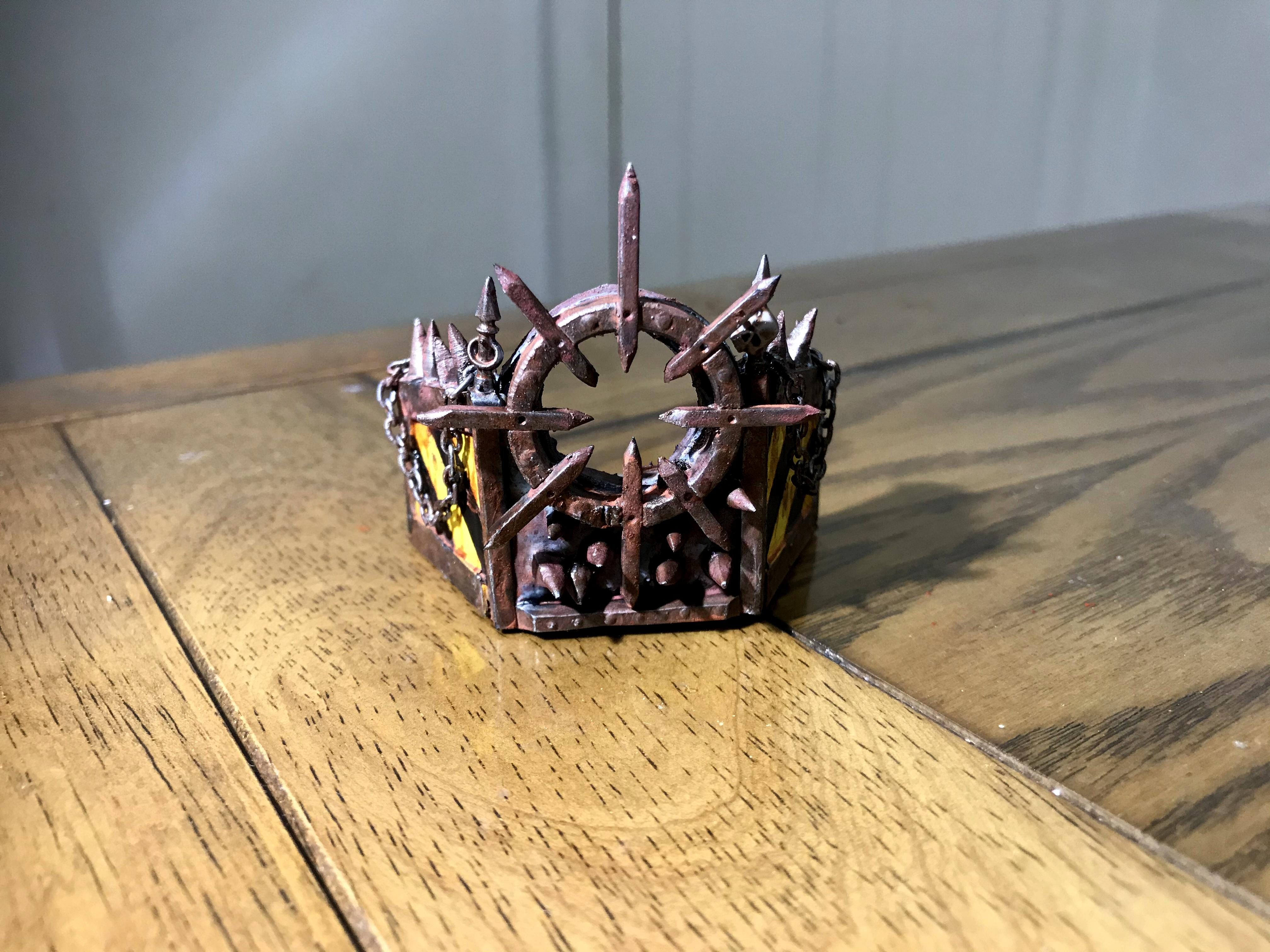 Aegis Defence Line, Chaos Terrain, Iron Warriors, Proof Of Concept