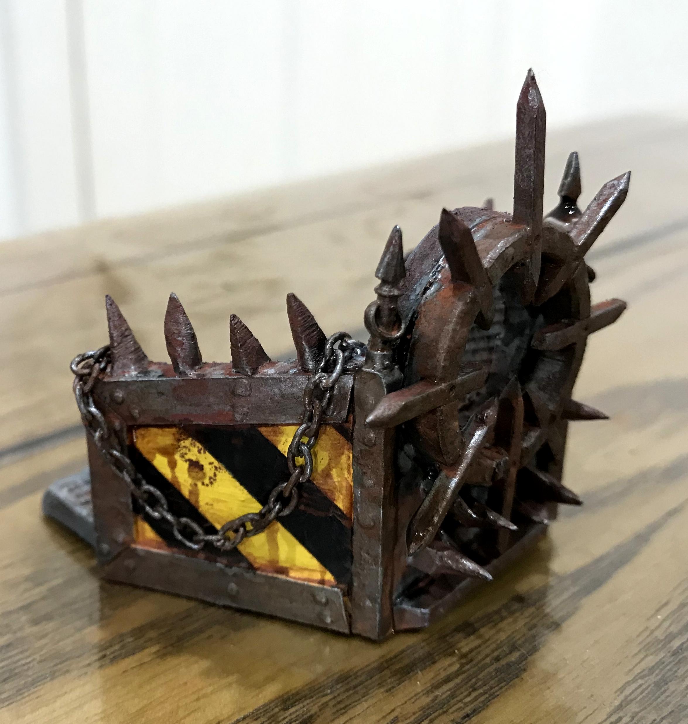 Aegis Defence Line, Chaos Terrain, Iron Warriors, Proof Of Concept