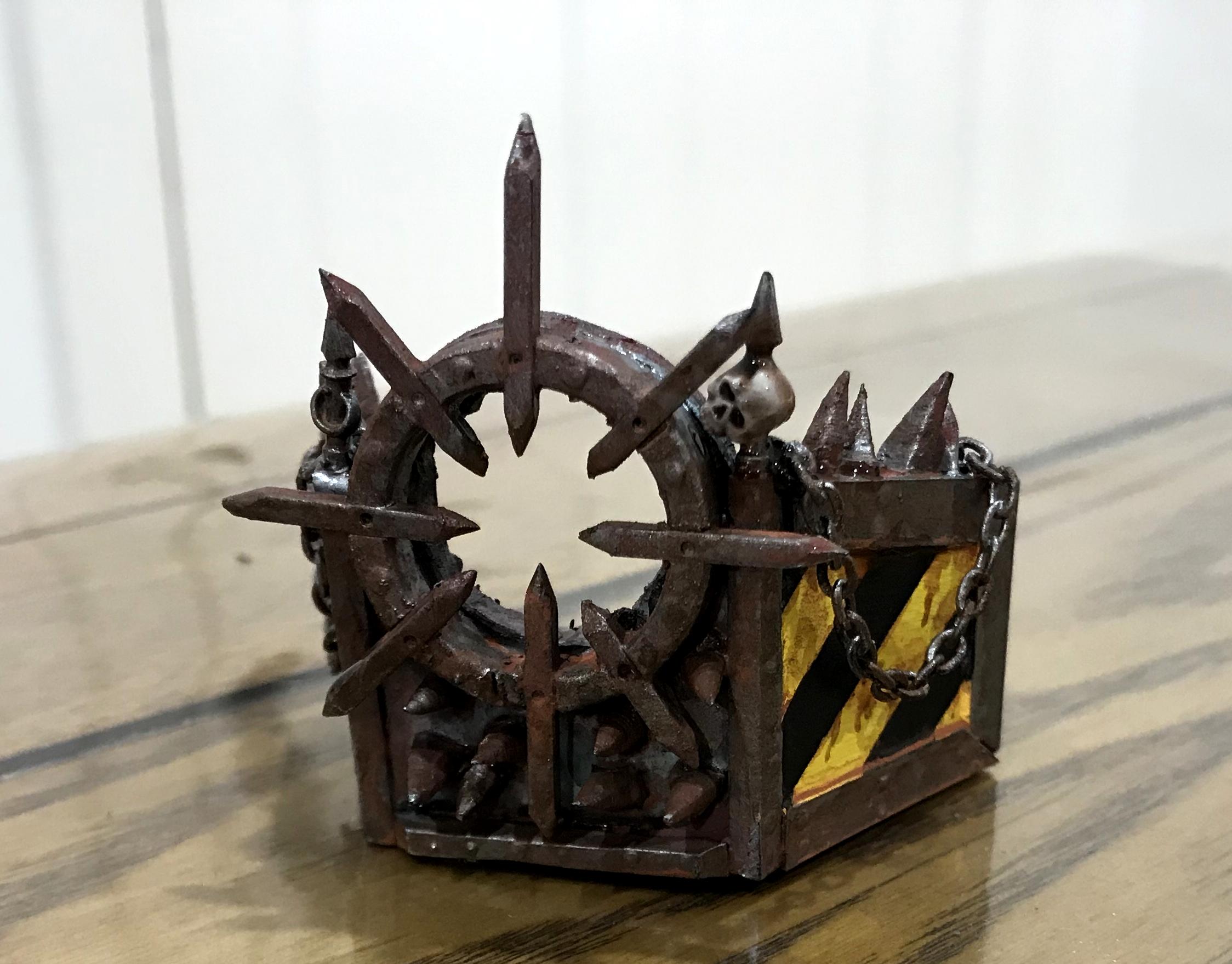 Aegis Defence Line, Chaos Terrain, Iron Warriors, Proof Of Concept