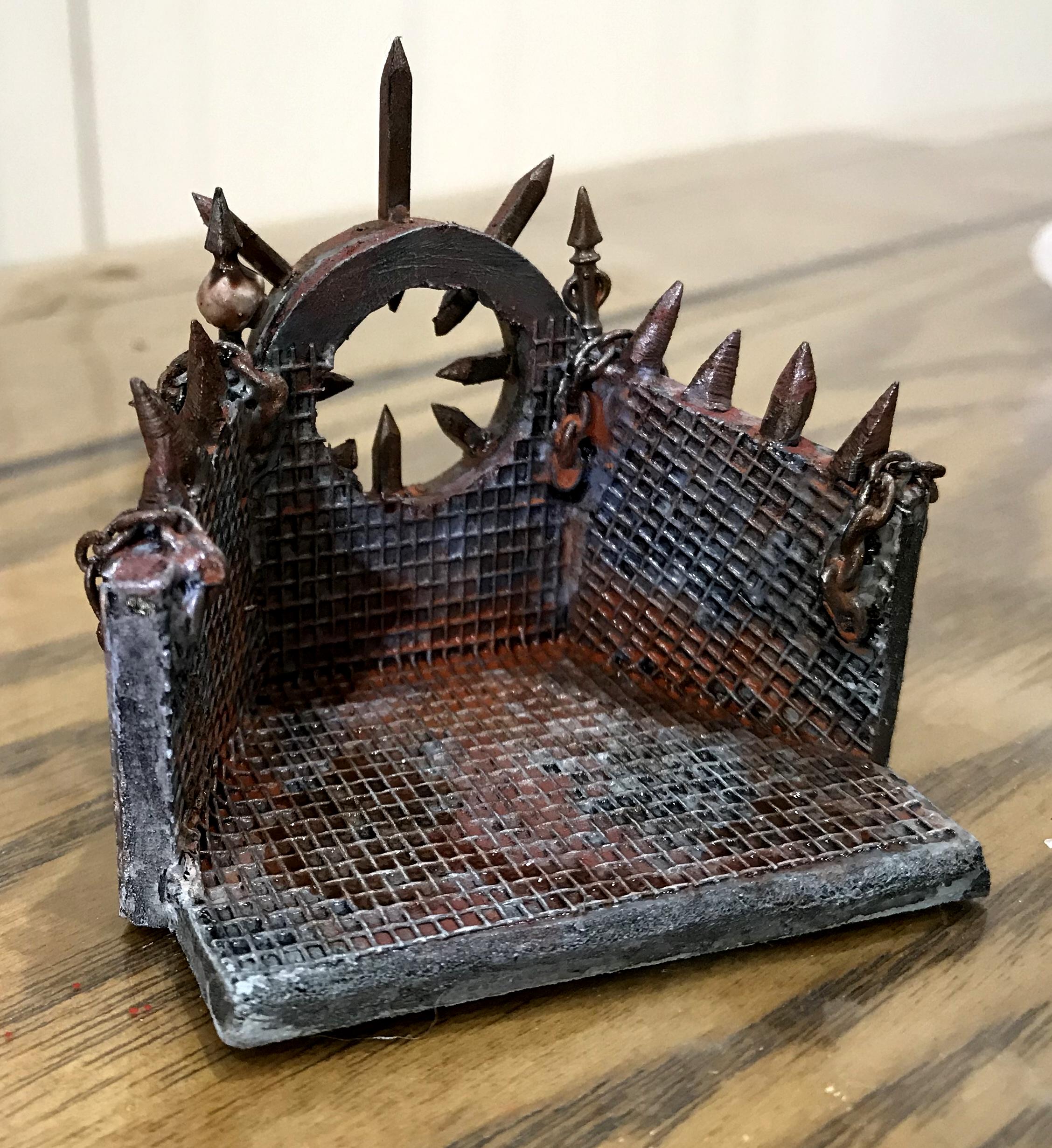 Aegis Defence Line, Chaos Terrain, Iron Warriors, Proof Of Concept